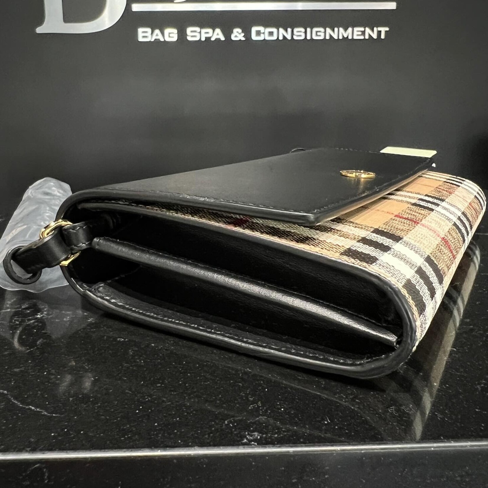 Burberry SOLD- Burberry Crossbody Foldover WOC