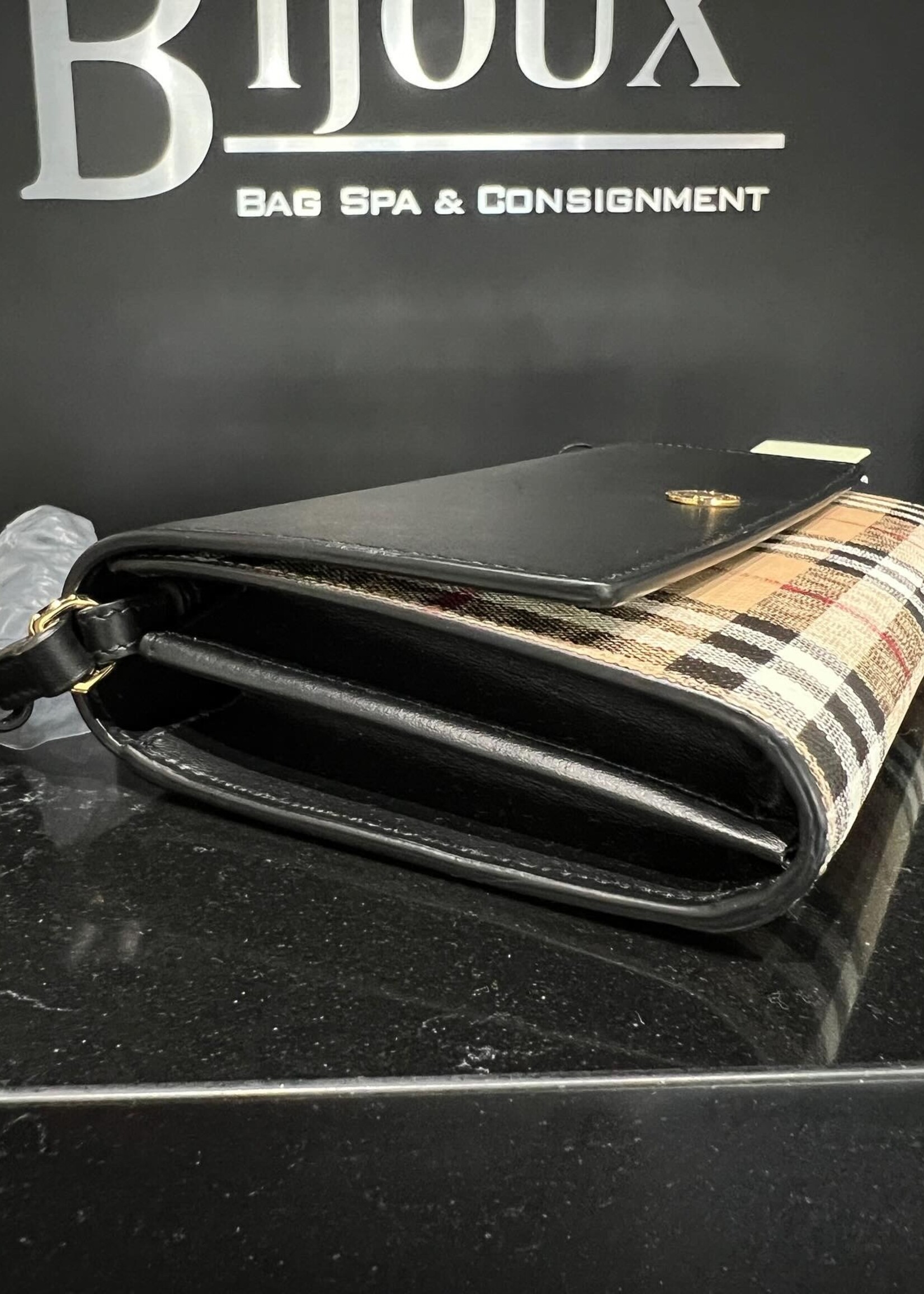 Burberry SOLD- Burberry Crossbody Foldover WOC