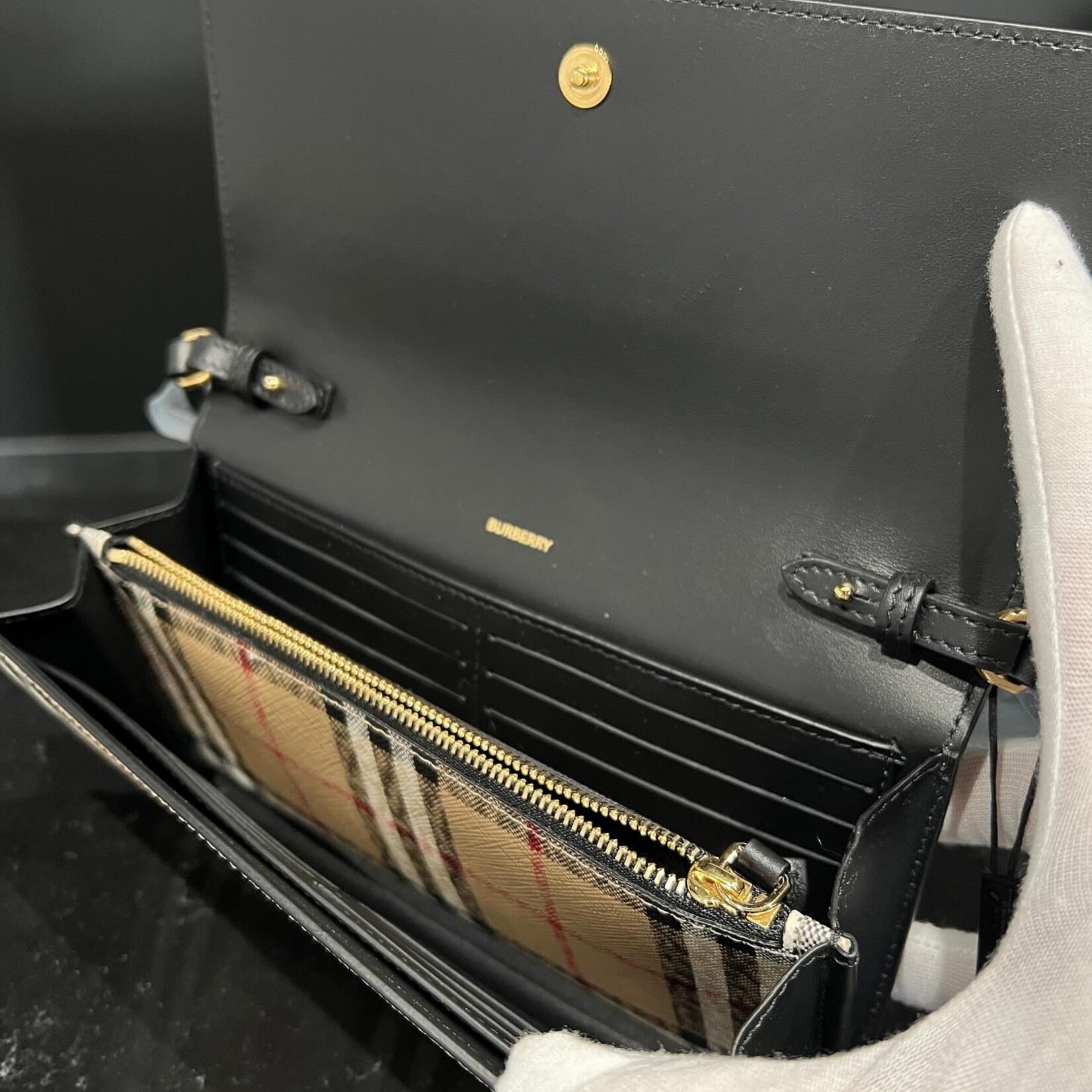 Burberry SOLD- Burberry Crossbody Foldover WOC