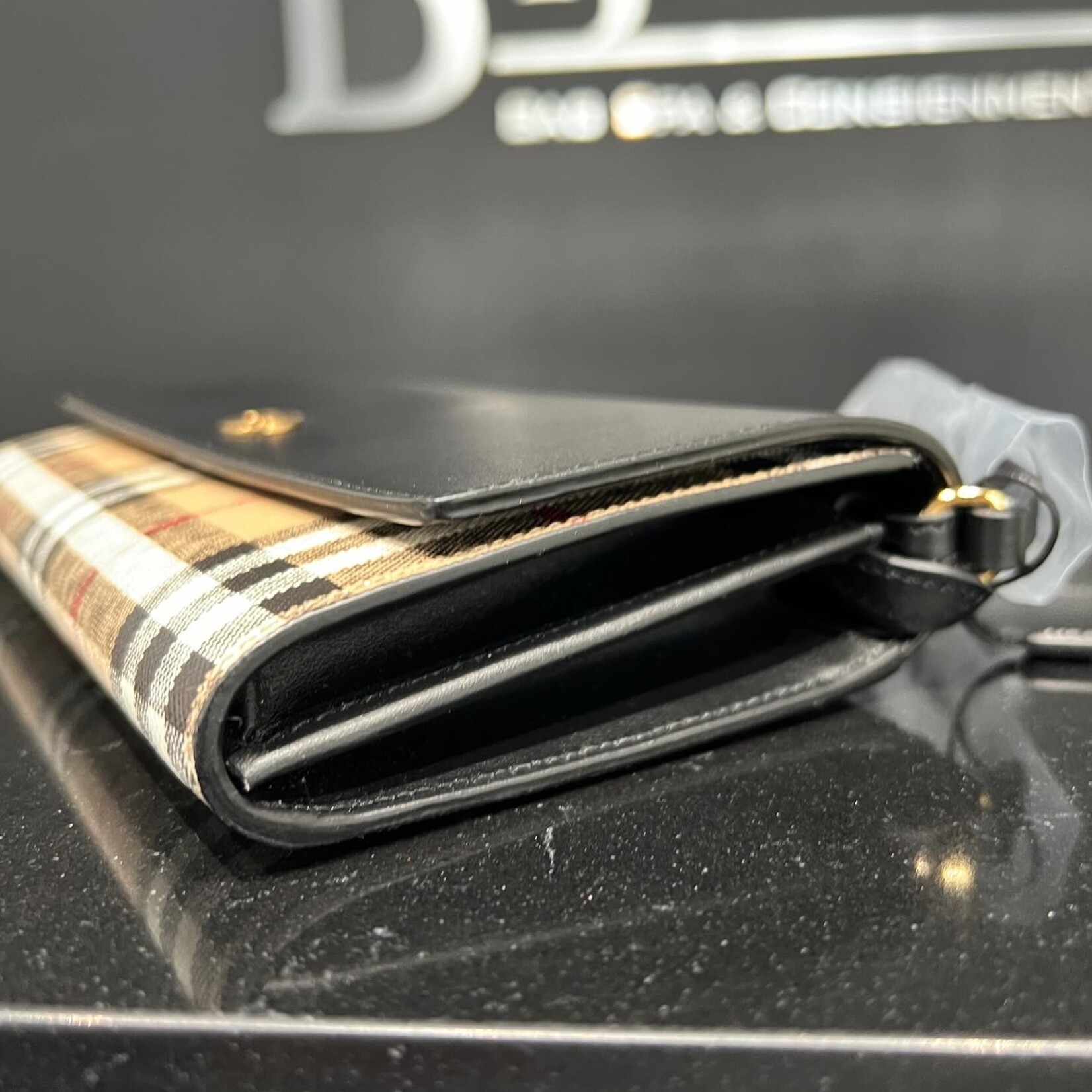 Burberry SOLD- Burberry Crossbody Foldover WOC
