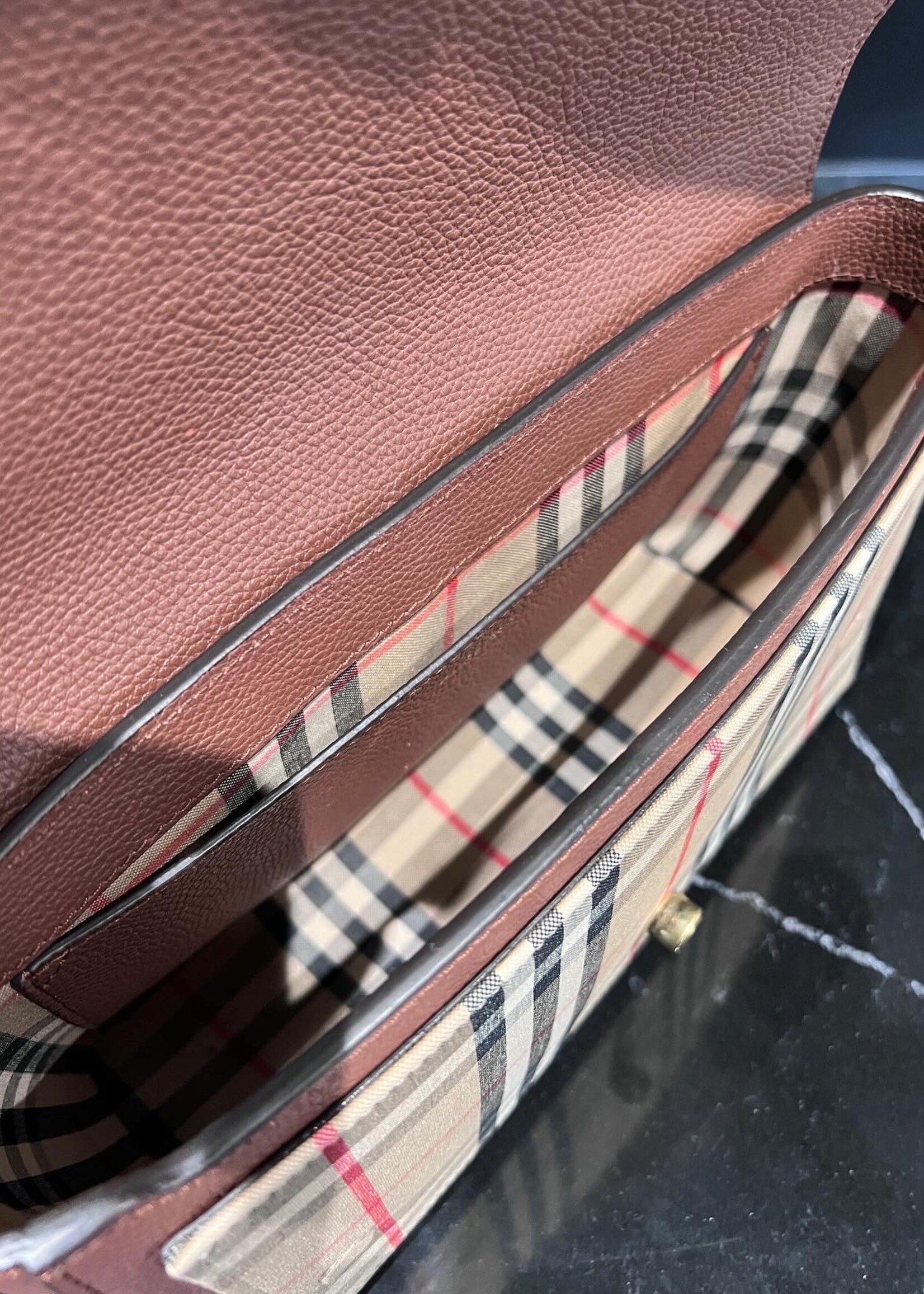 Burberry SOLD- Burberry Brown Note Bag
