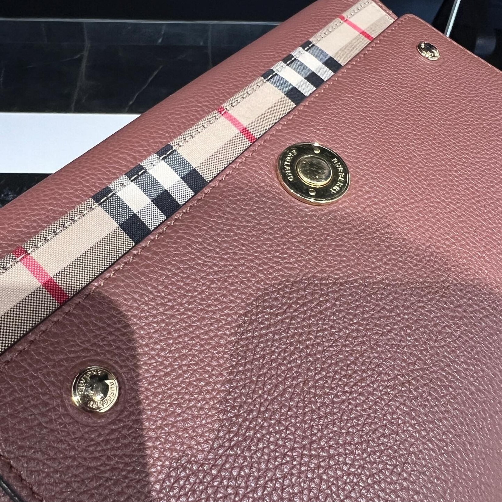 Burberry SOLD- Burberry Brown Note Bag