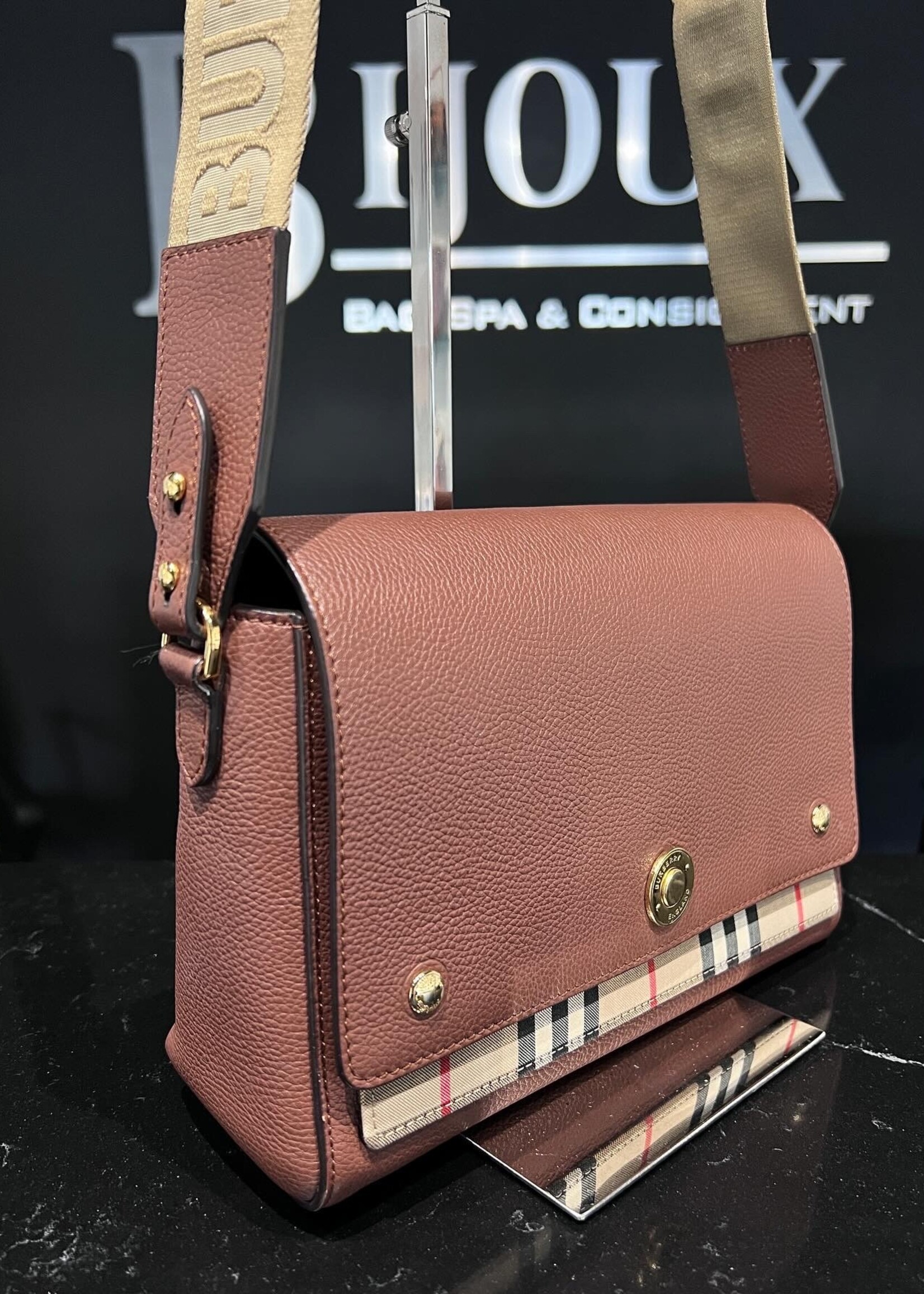 Burberry SOLD- Burberry Brown Note Bag