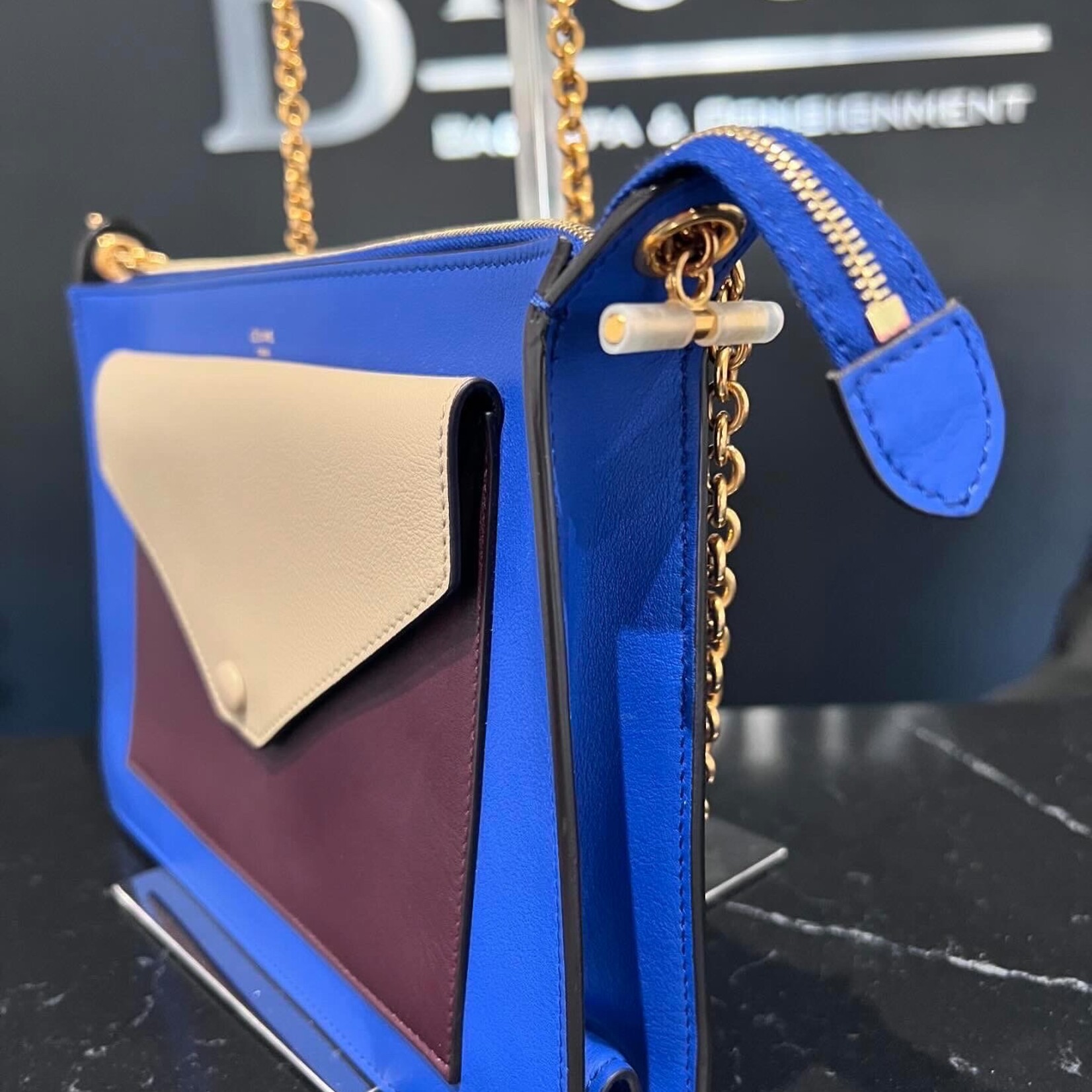Celine tricolor bag deals