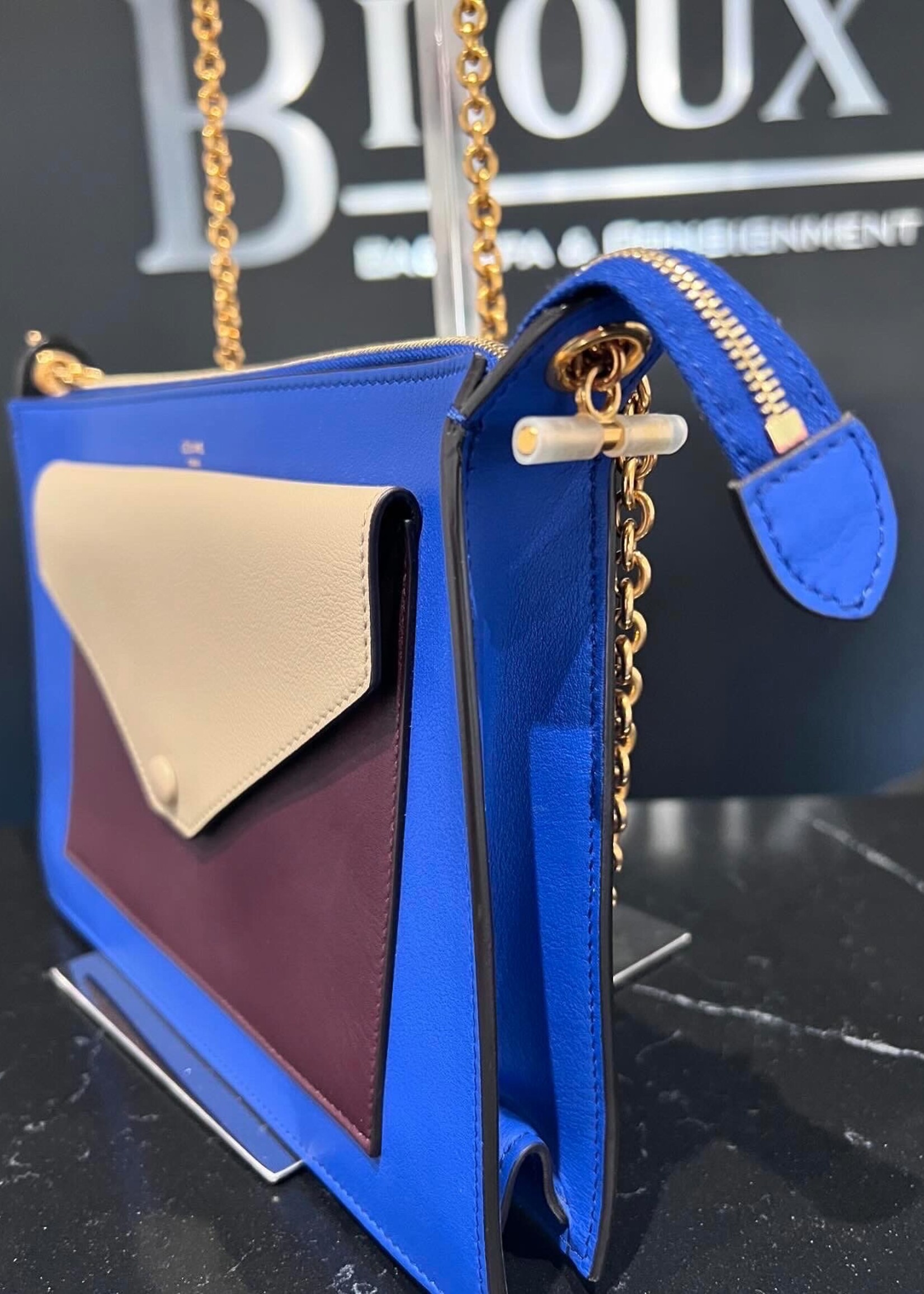 Celine SOLD- Celine Tricolor Bag
