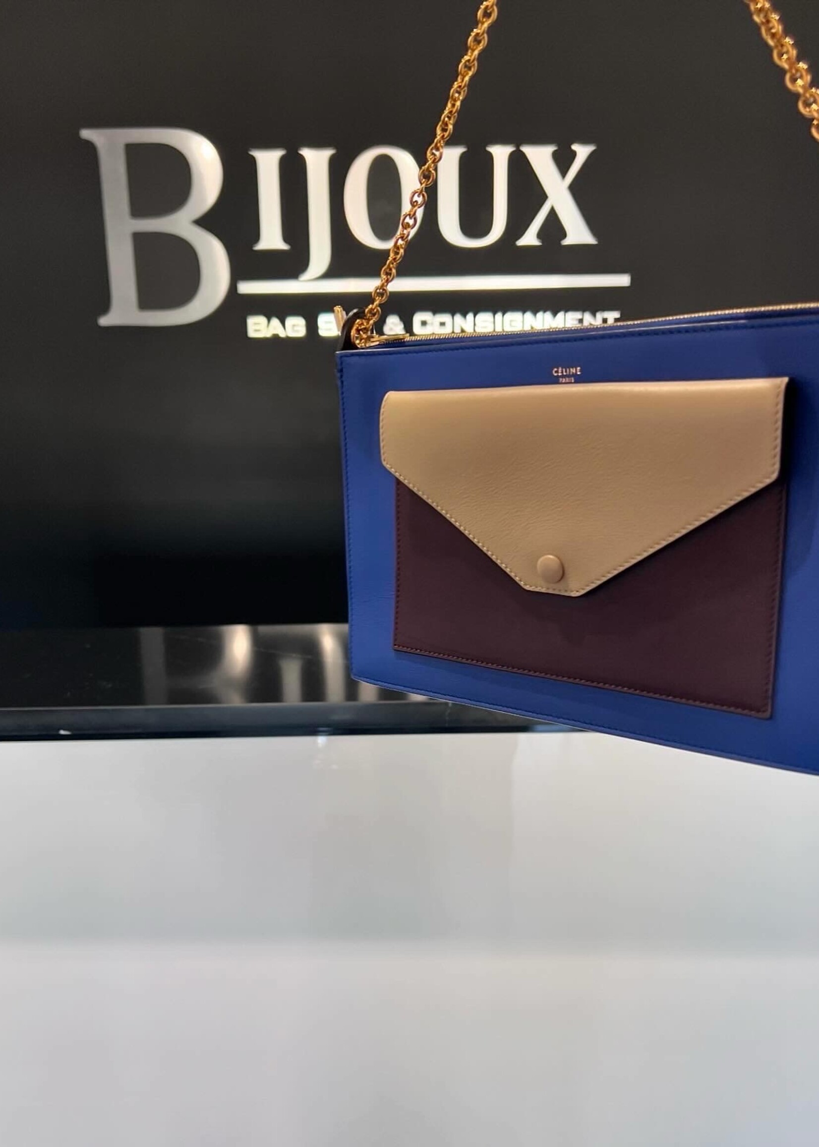 Celine SOLD- Celine Tricolor Bag