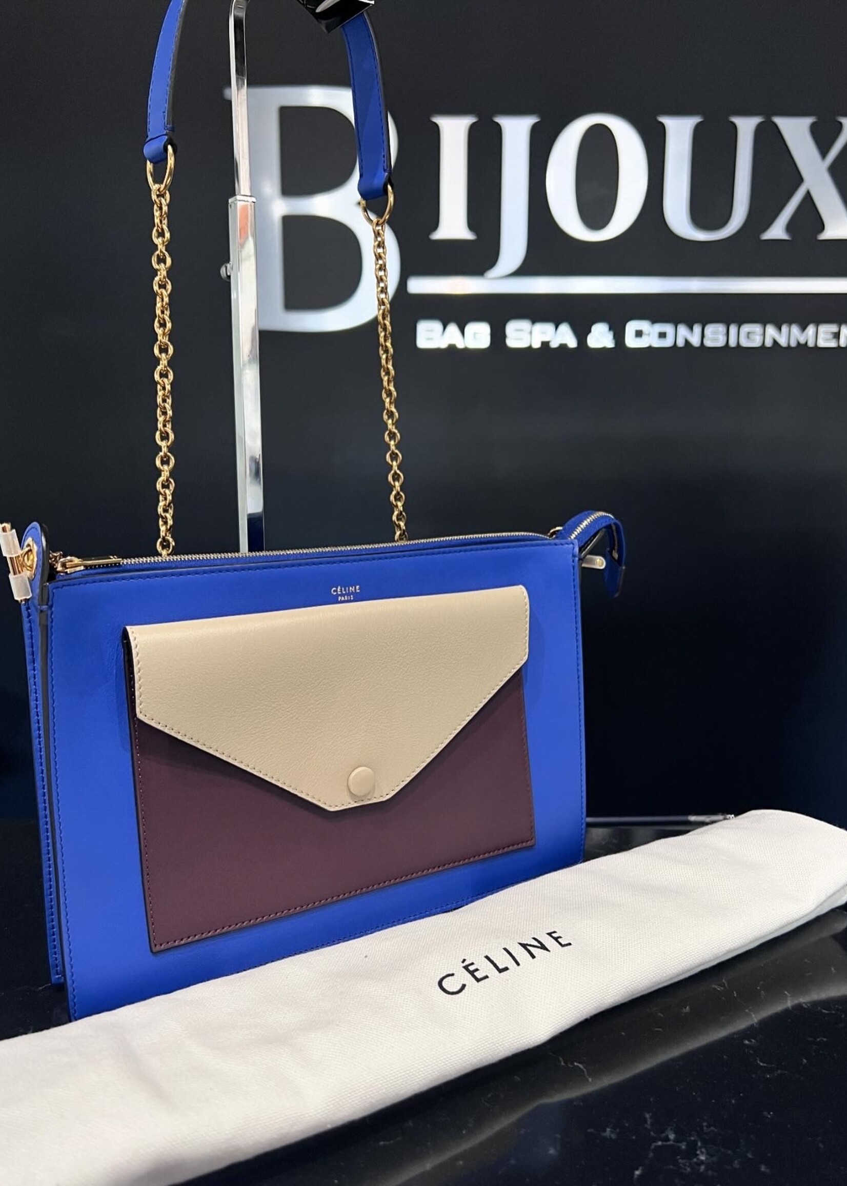 Celine SOLD- Celine Tricolor Bag