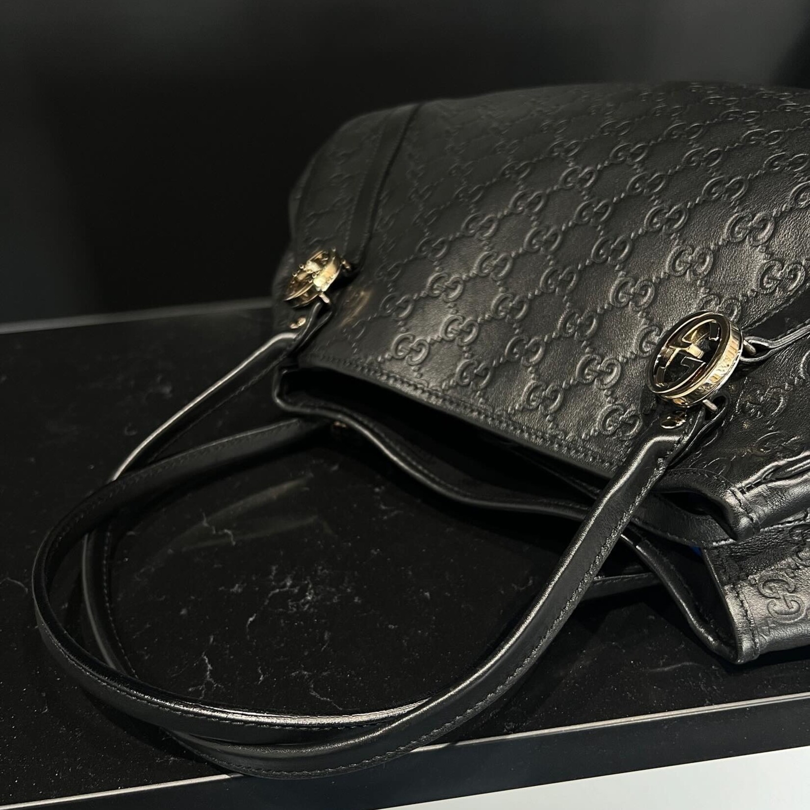 Gucci SOLD- Gucci Guccissima Shoulder