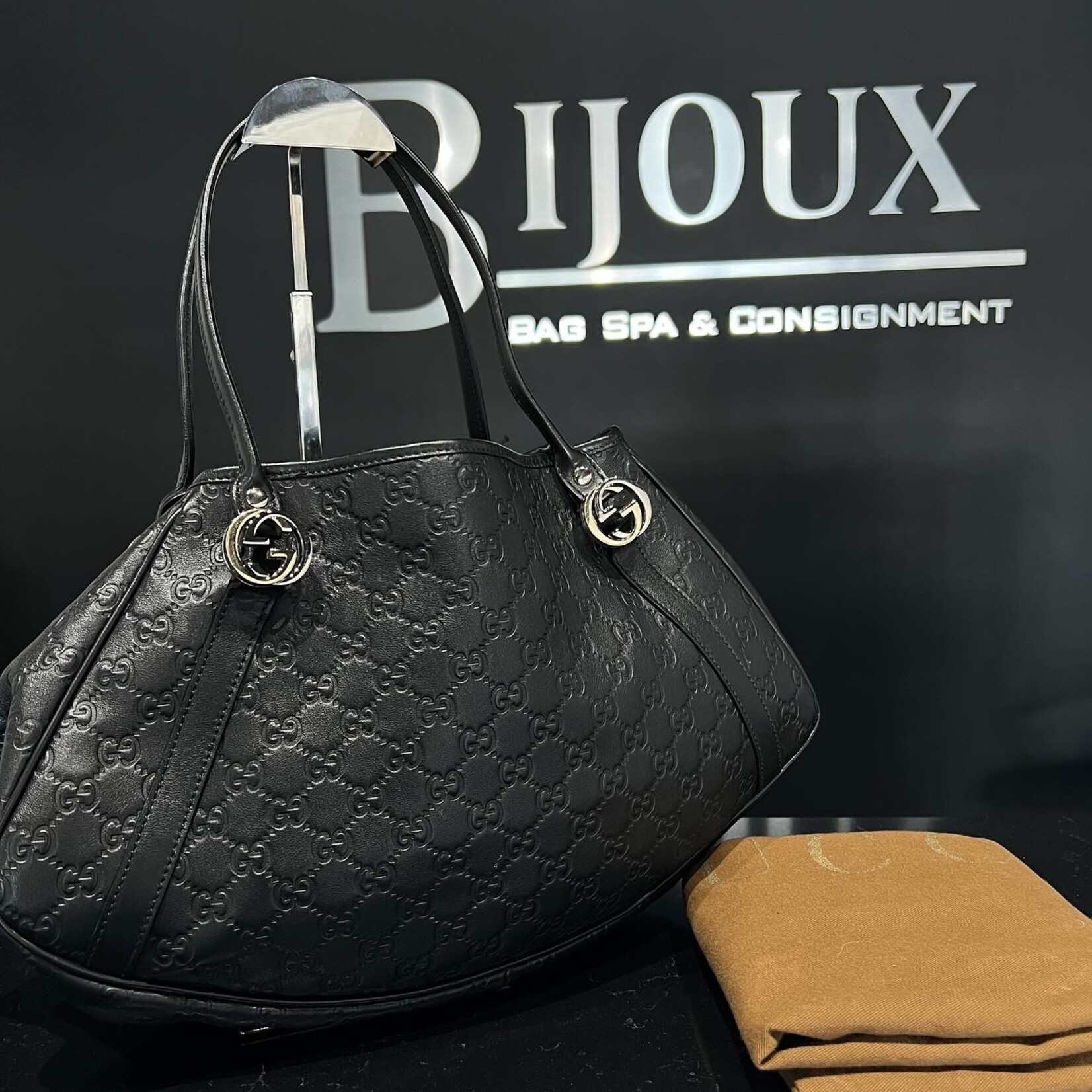Gucci SOLD- Gucci Guccissima Shoulder