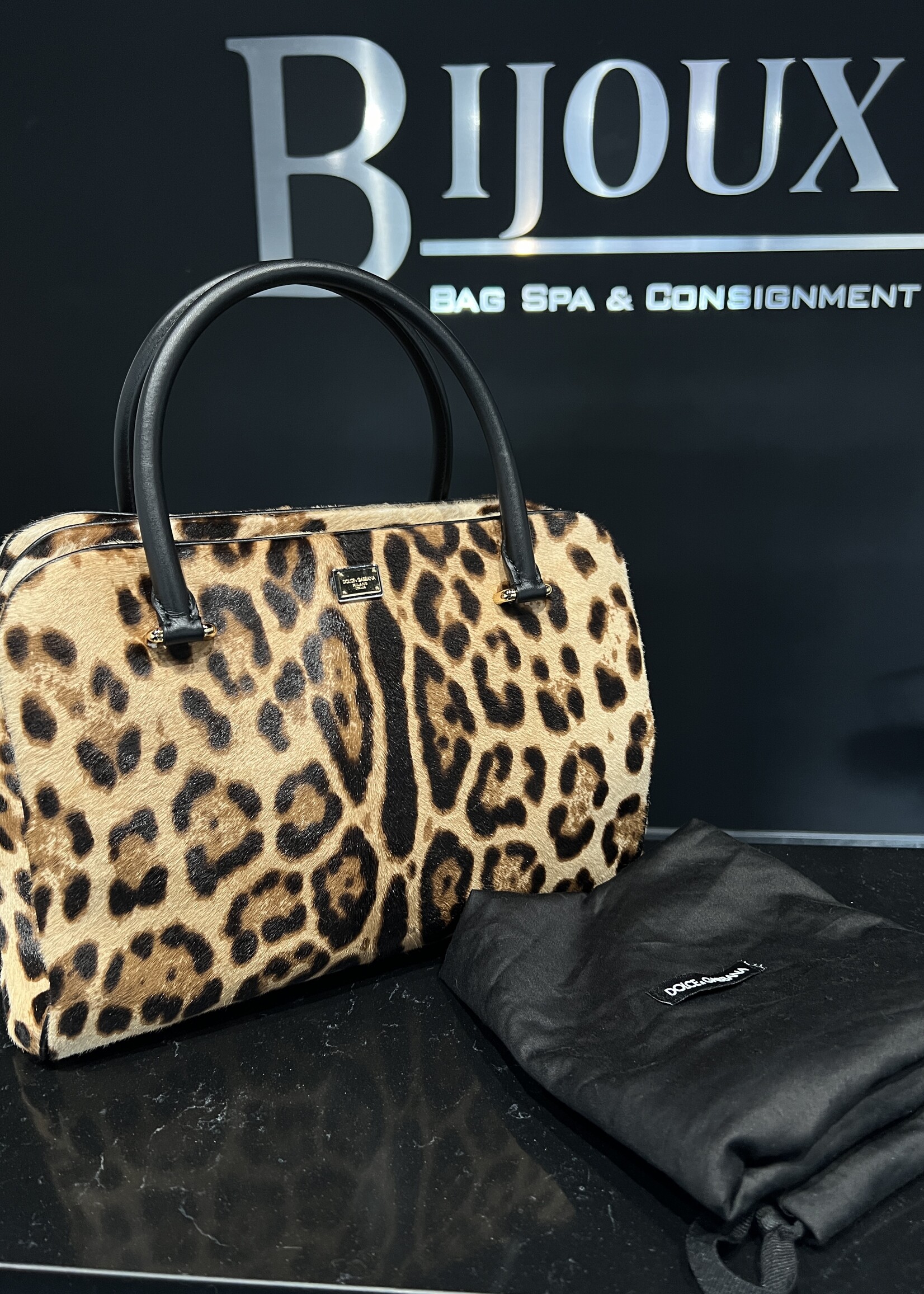 Dolce & Gabbana SOLD- Dolce and Gabbana Leopard Handbag