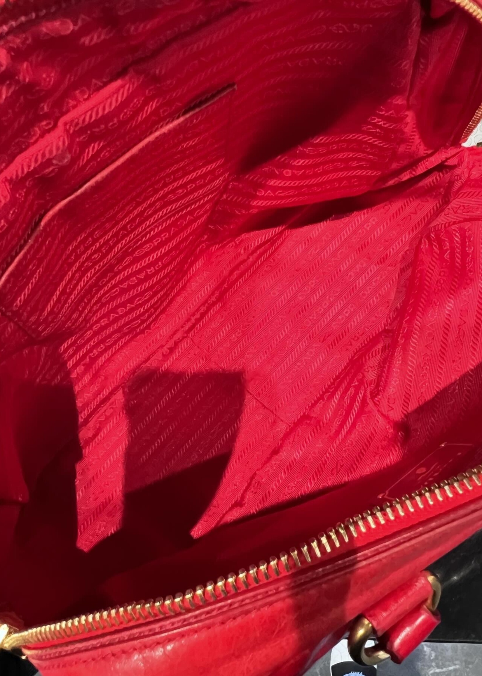 Prada SOLD- Prada Red Handbag