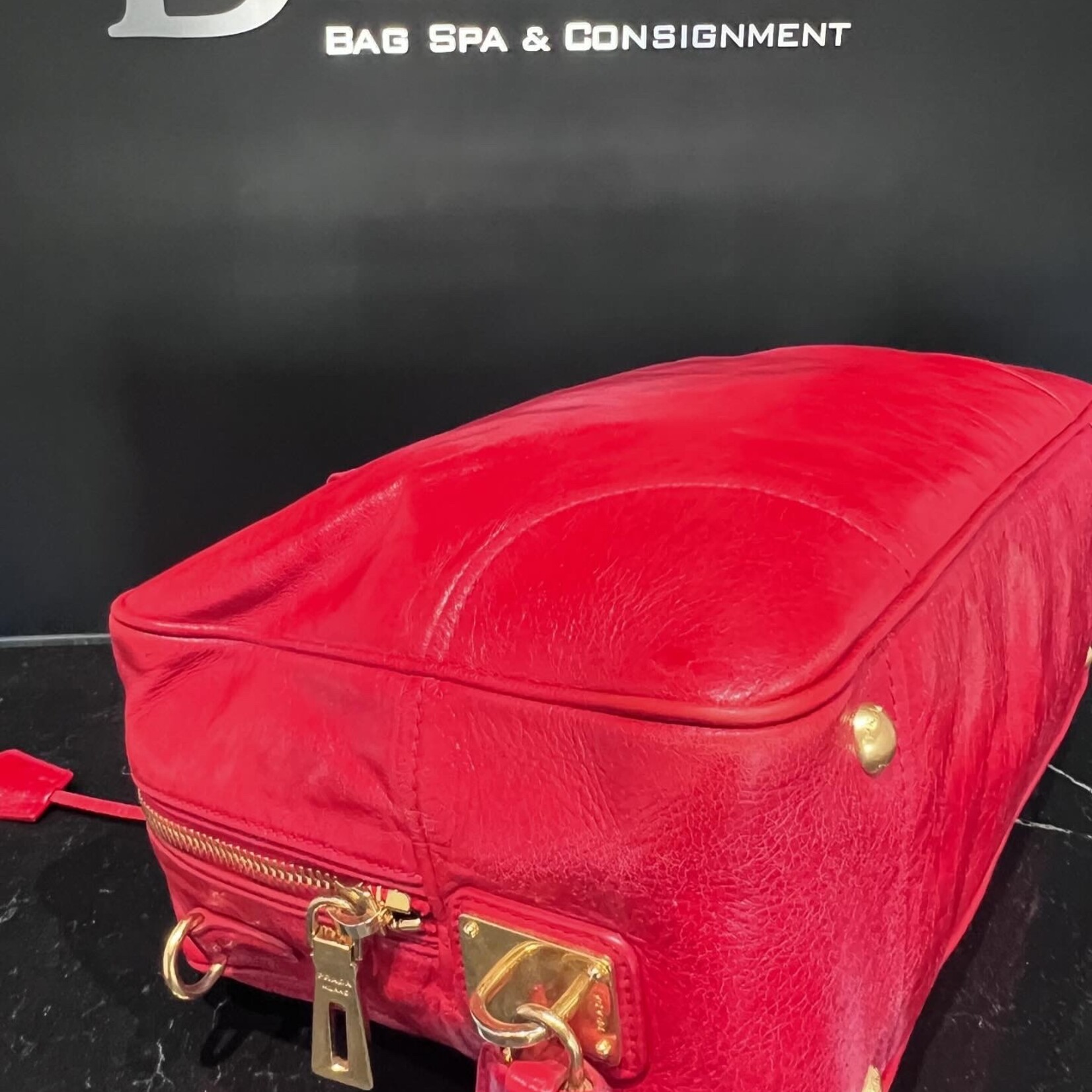 Prada SOLD- Prada Red Handbag