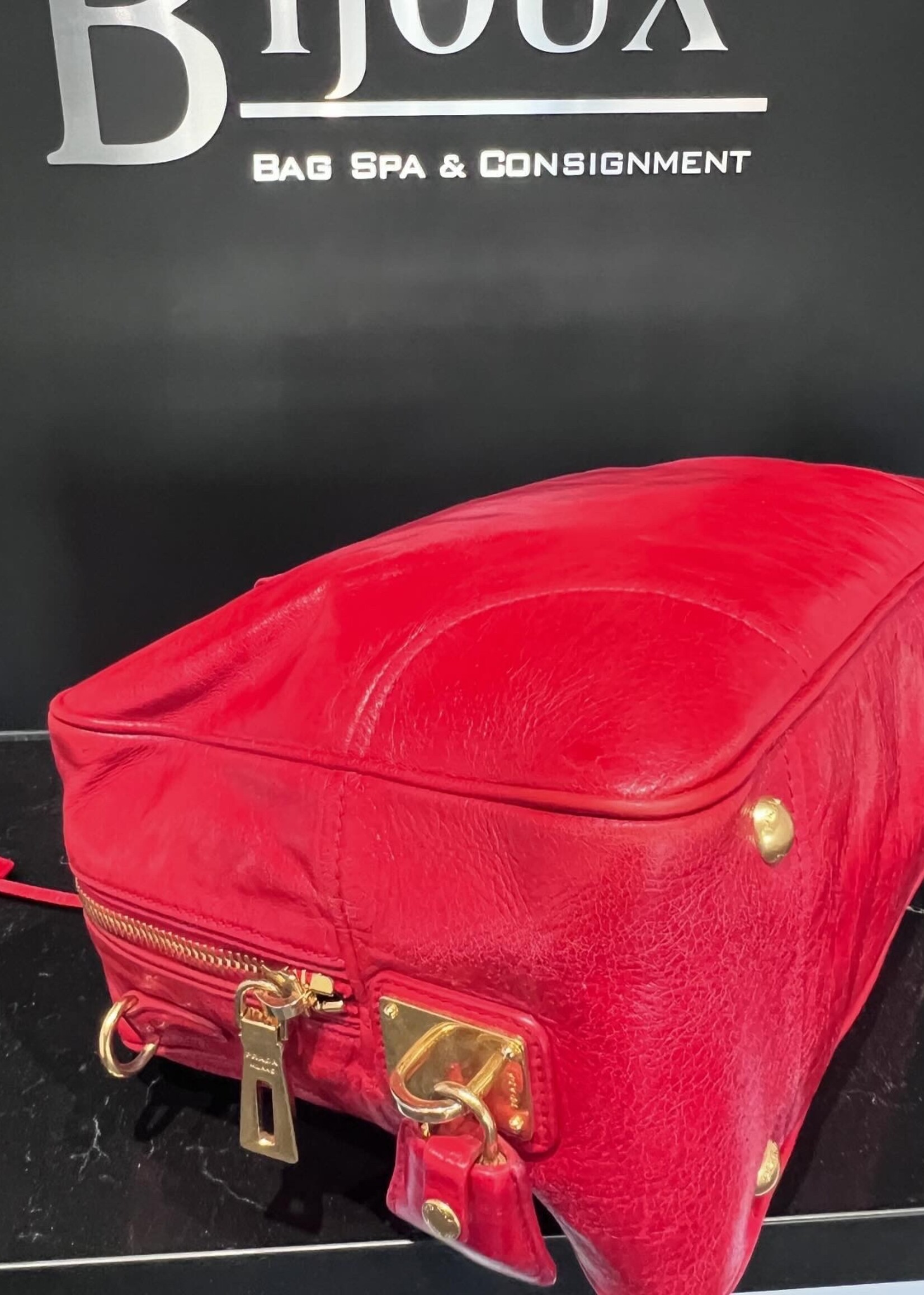 Prada SOLD- Prada Red Handbag