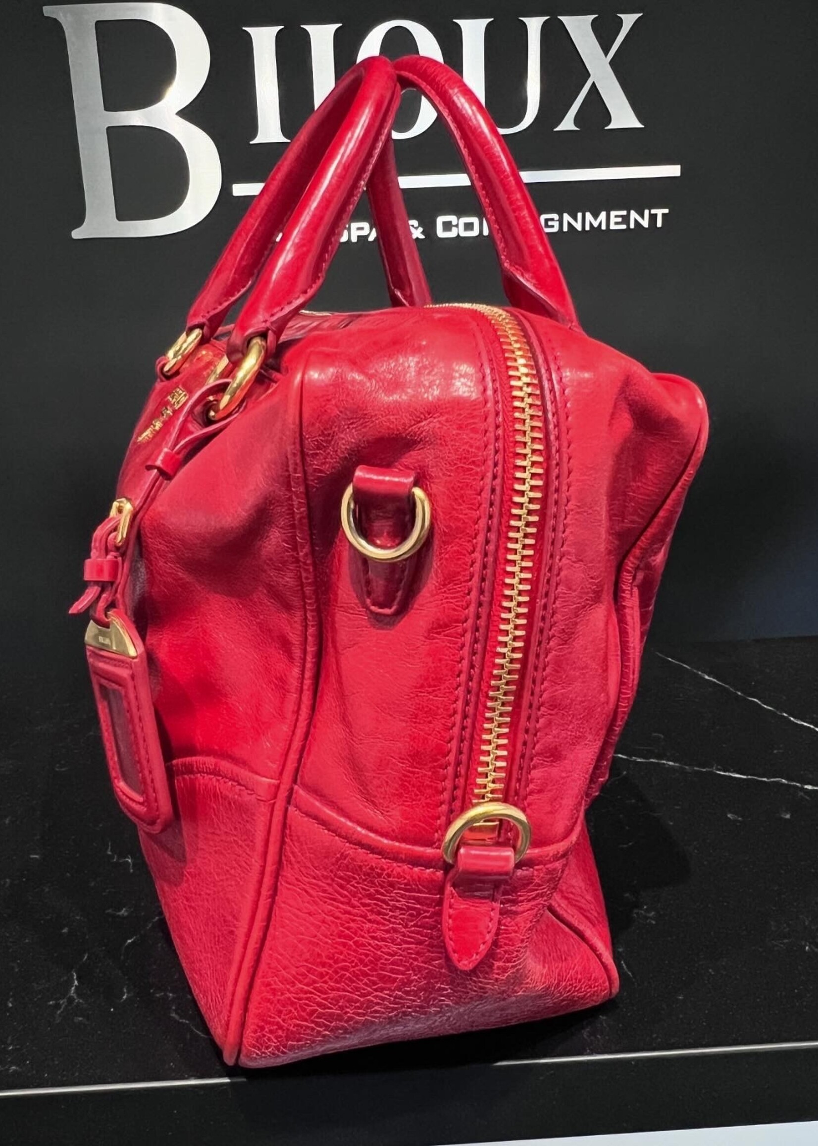 Prada SOLD- Prada Red Handbag