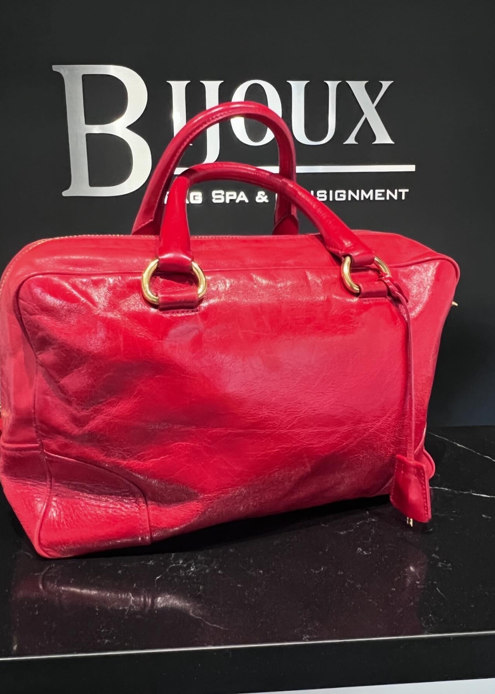 Prada SOLD- Prada Red Handbag