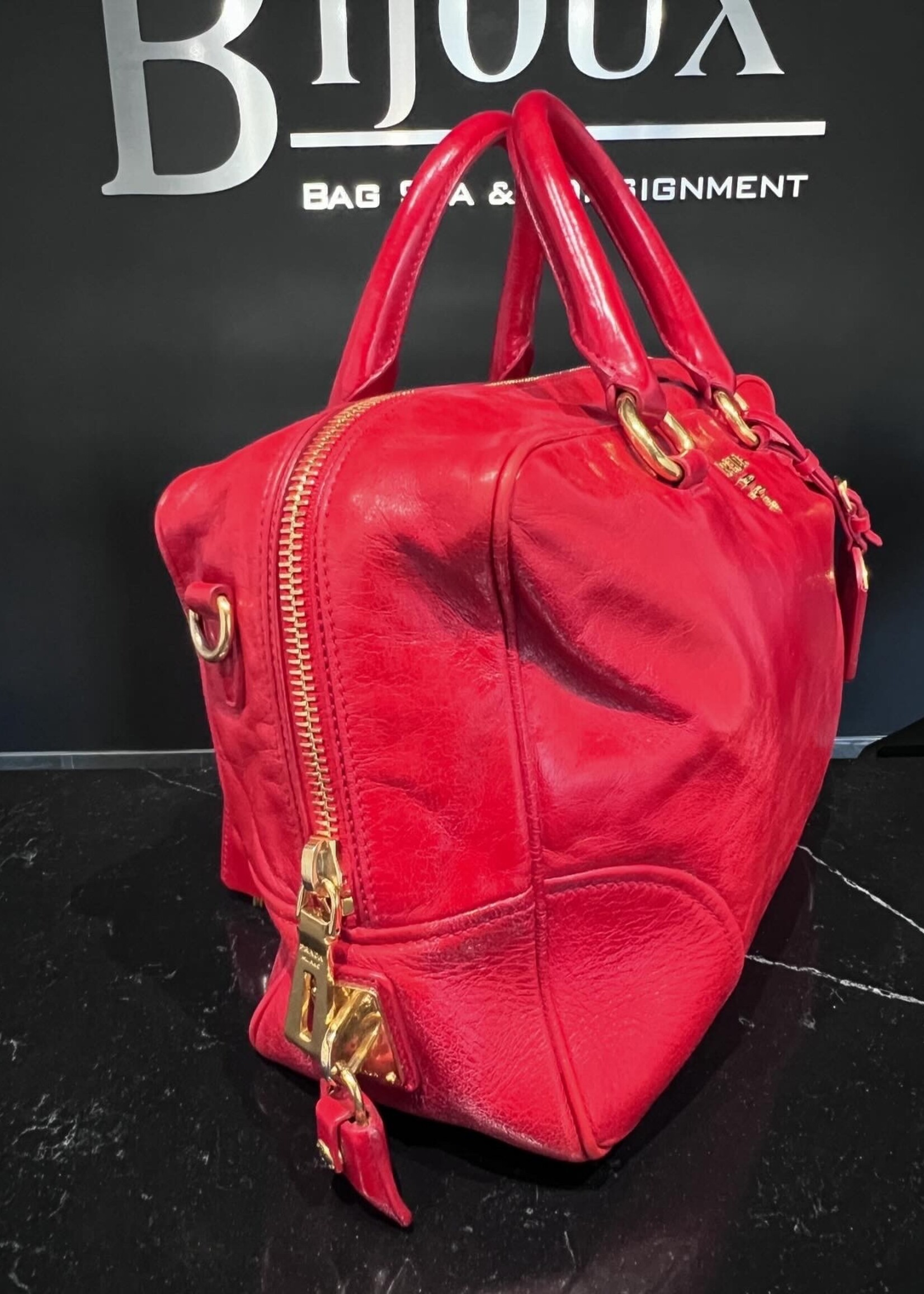 Prada SOLD- Prada Red Handbag
