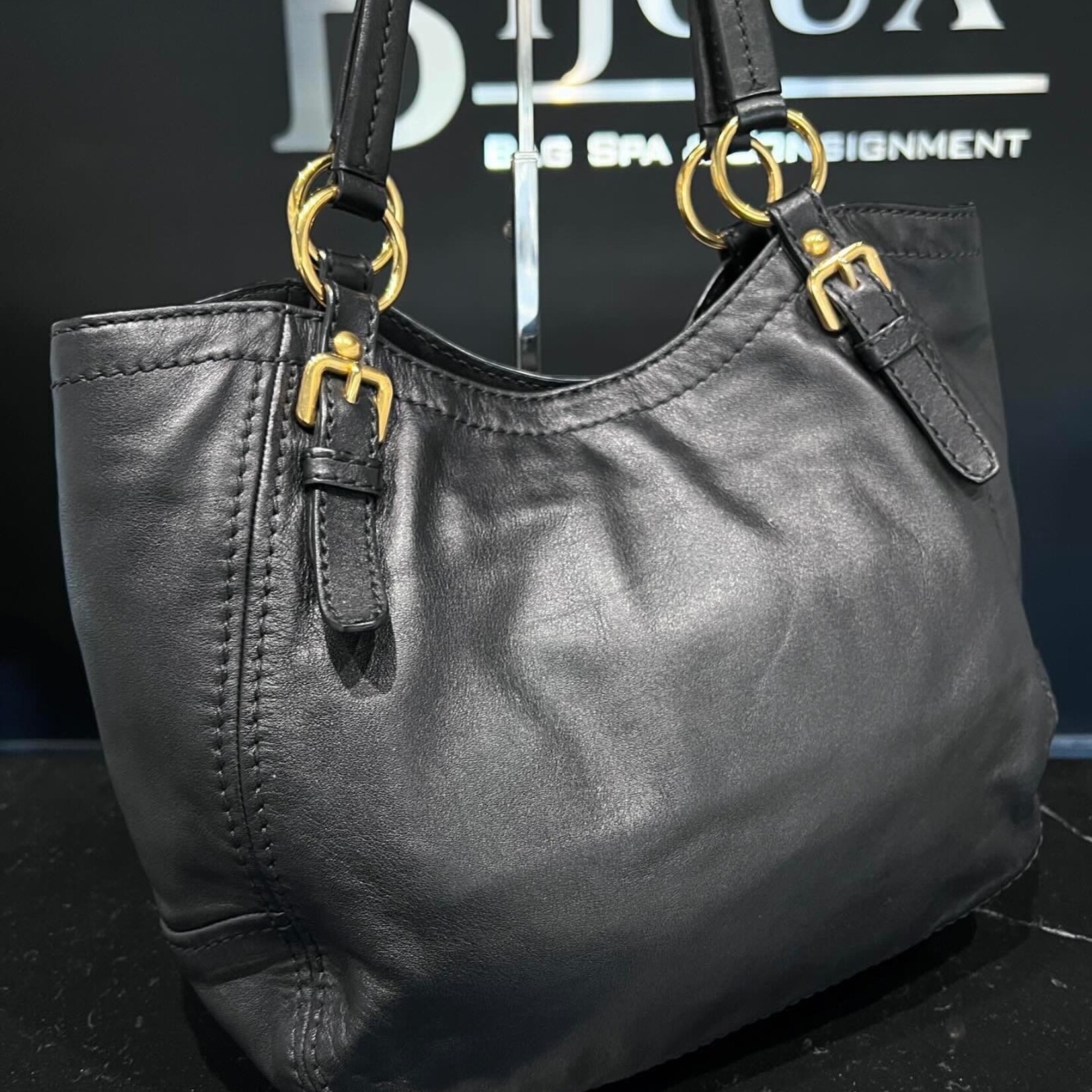 Prada SOLD- Prada Hobo Black Bag
