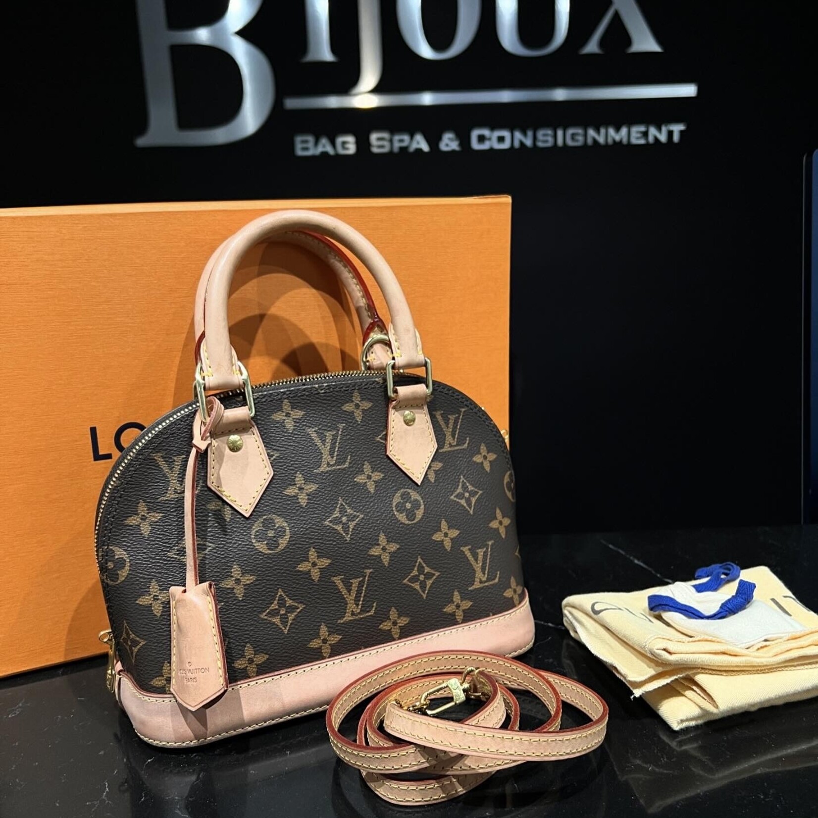 Louis Vuitton SOLD - Louis Vuitton Alma BB Monogram