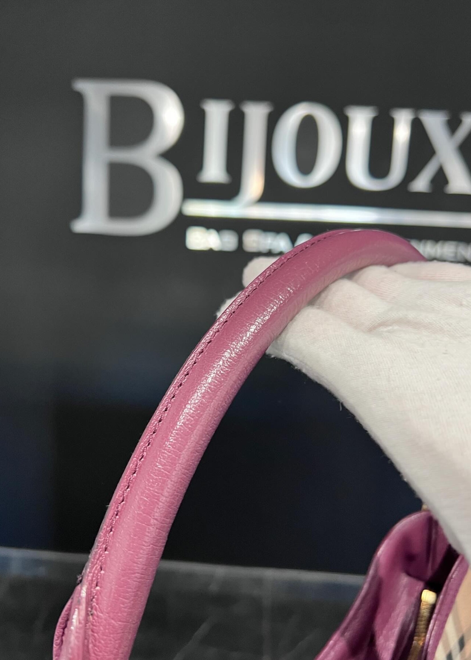 Burberry SOLD - Burberry Haymarket Tote