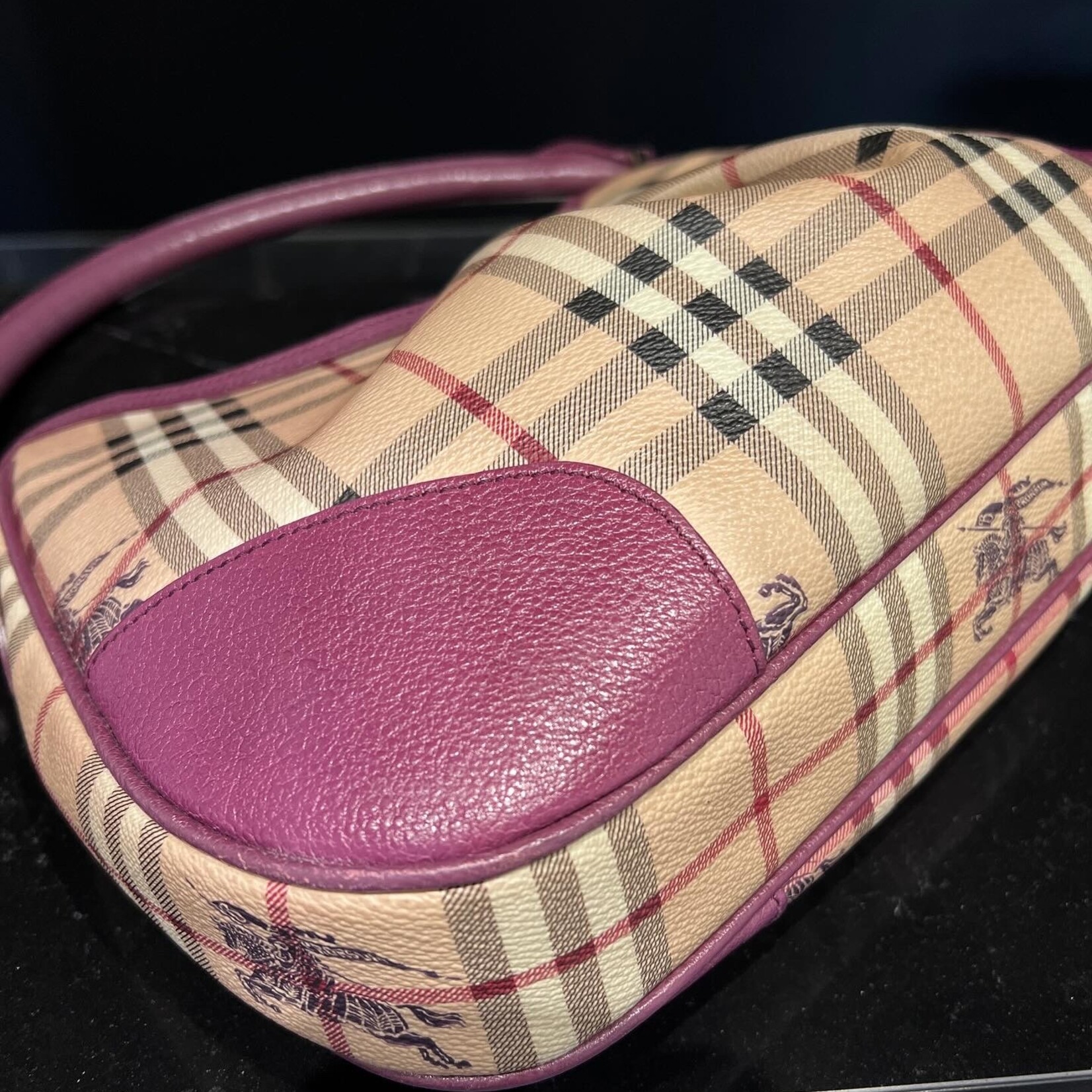 Burberry SOLD - Burberry Haymarket Tote