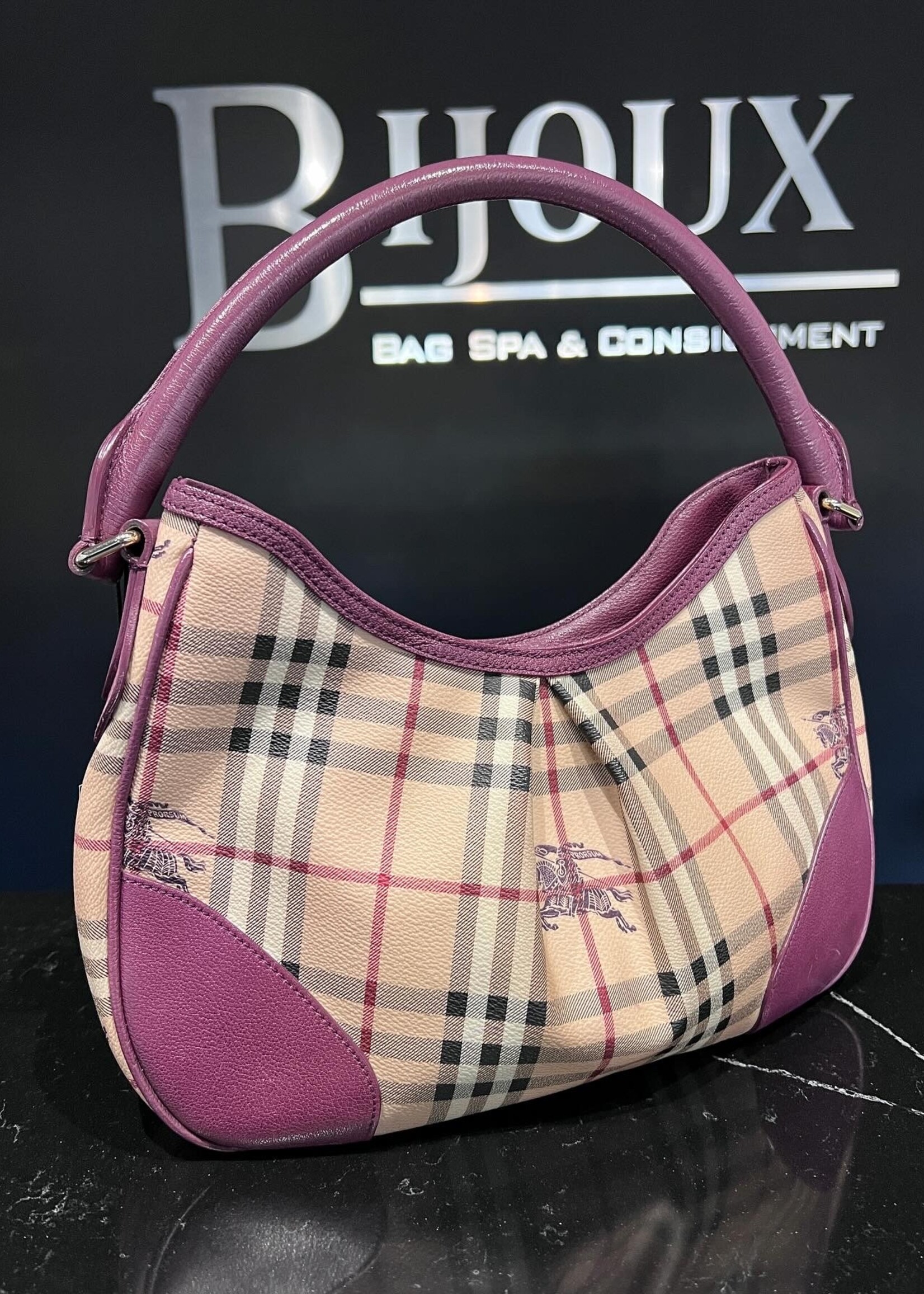Burberry SOLD - Burberry Haymarket Tote