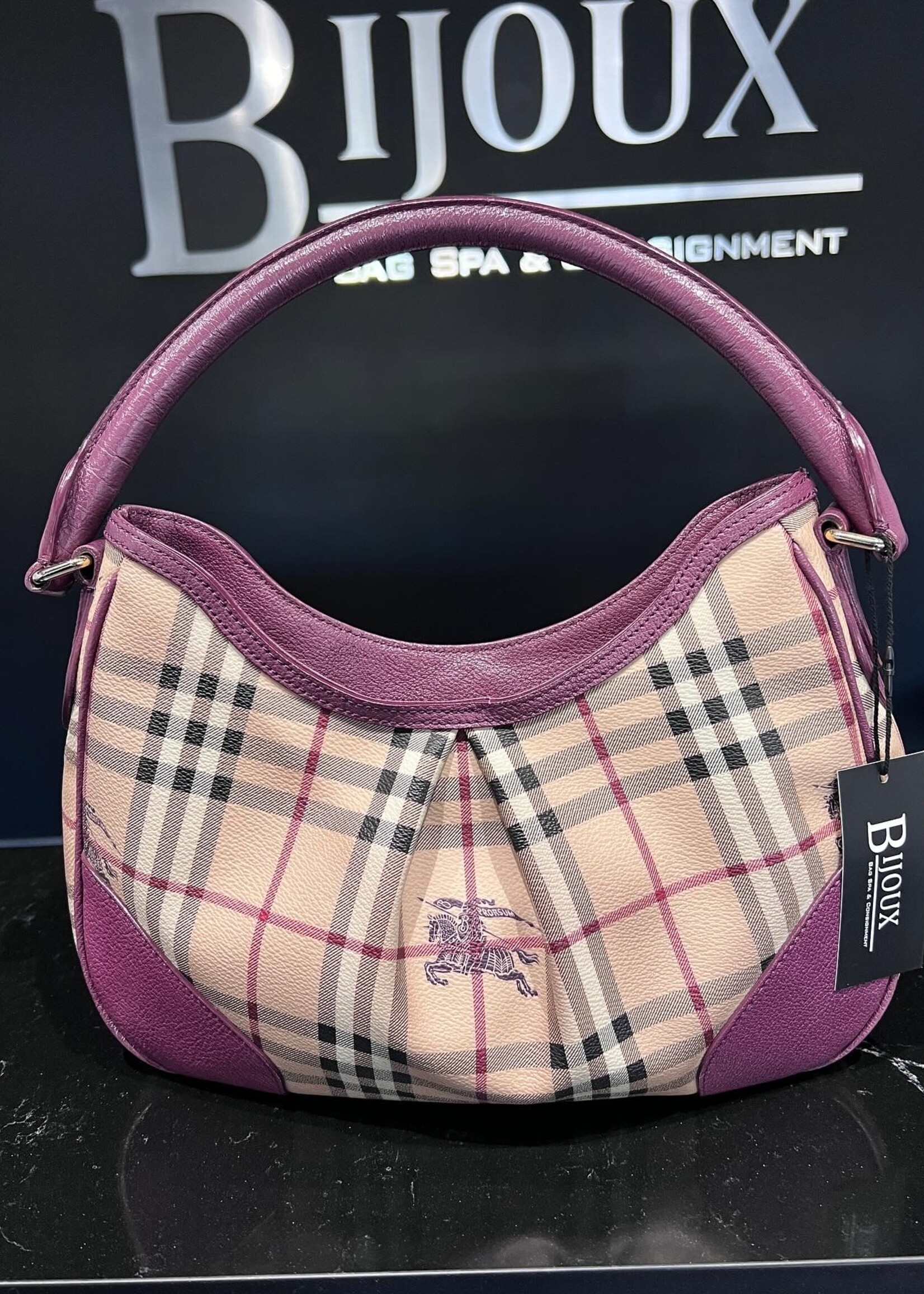 Burberry SOLD - Burberry Haymarket Tote