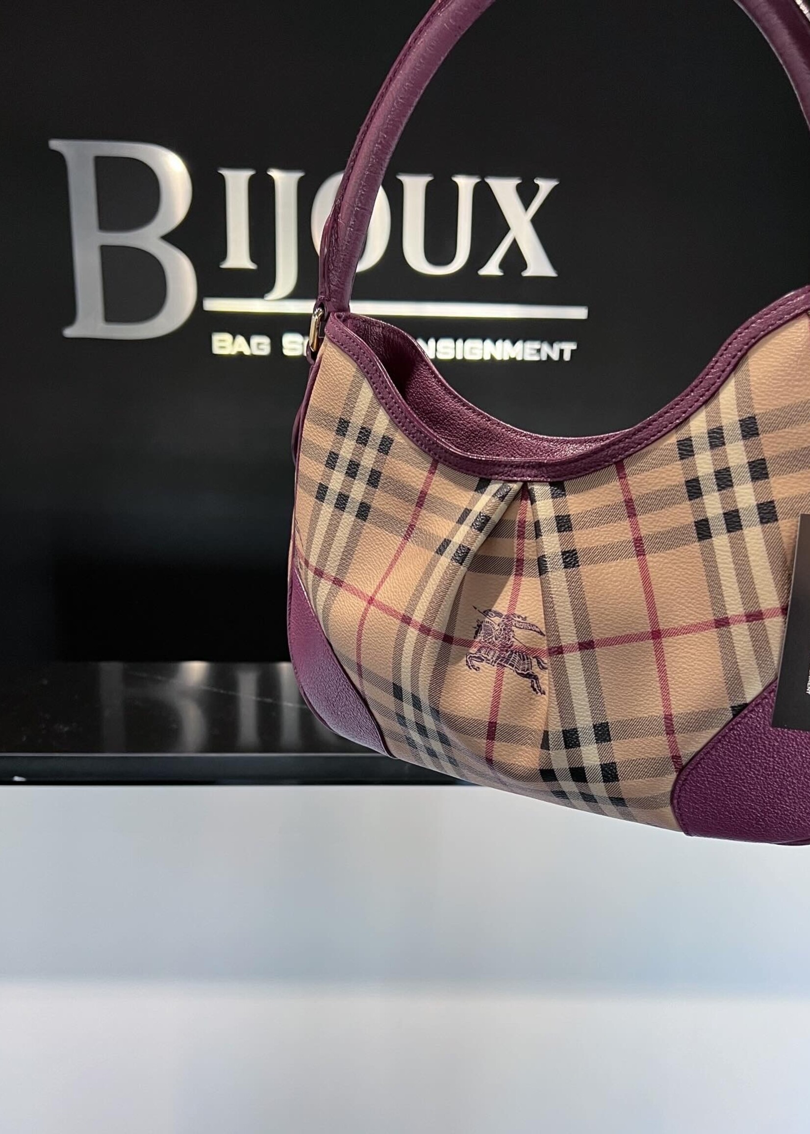 Burberry SOLD - Burberry Haymarket Tote