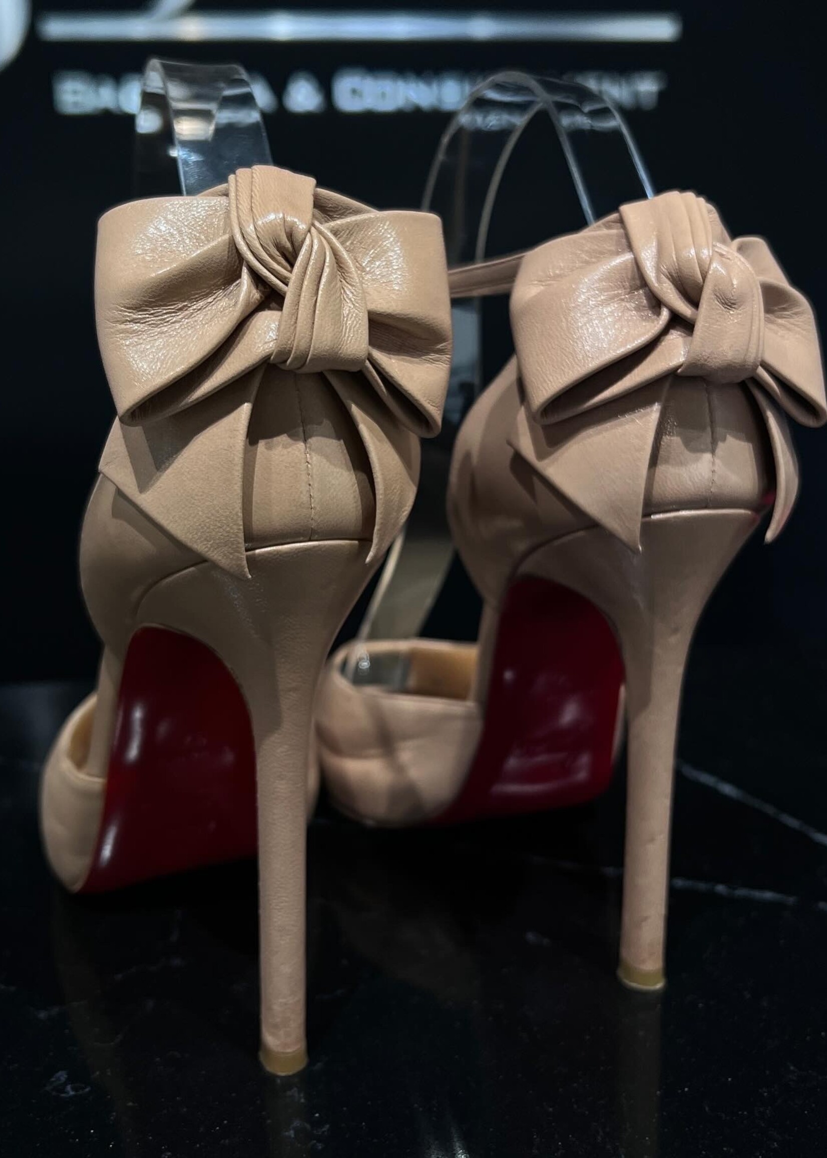 Christian Louboutin SOLD - Christian Louboutin Dos Noeud Bow 37