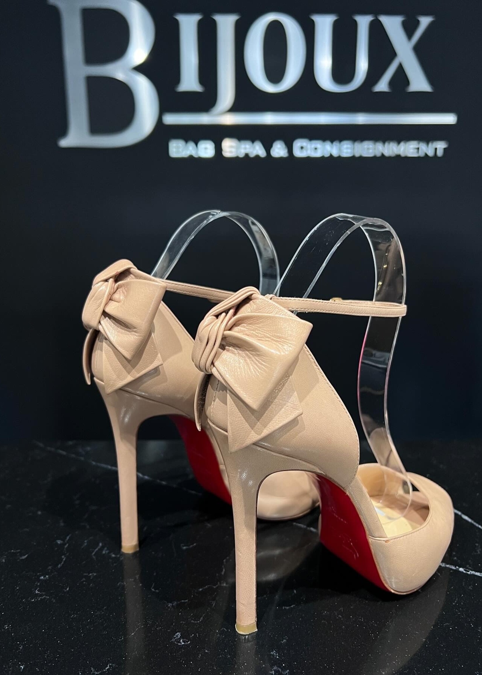 Christian Louboutin SOLD - Christian Louboutin Dos Noeud Bow 37