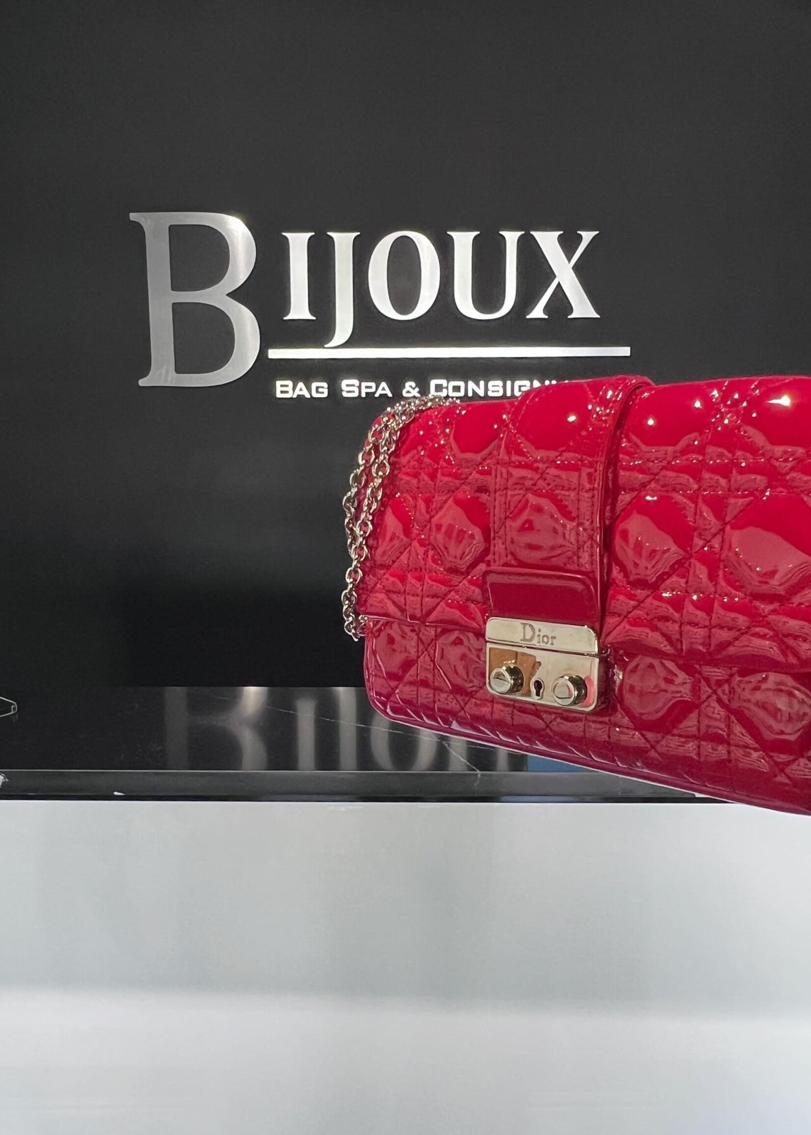 Christian Dior SOLD- Christian Dior Cannage Patent Mini