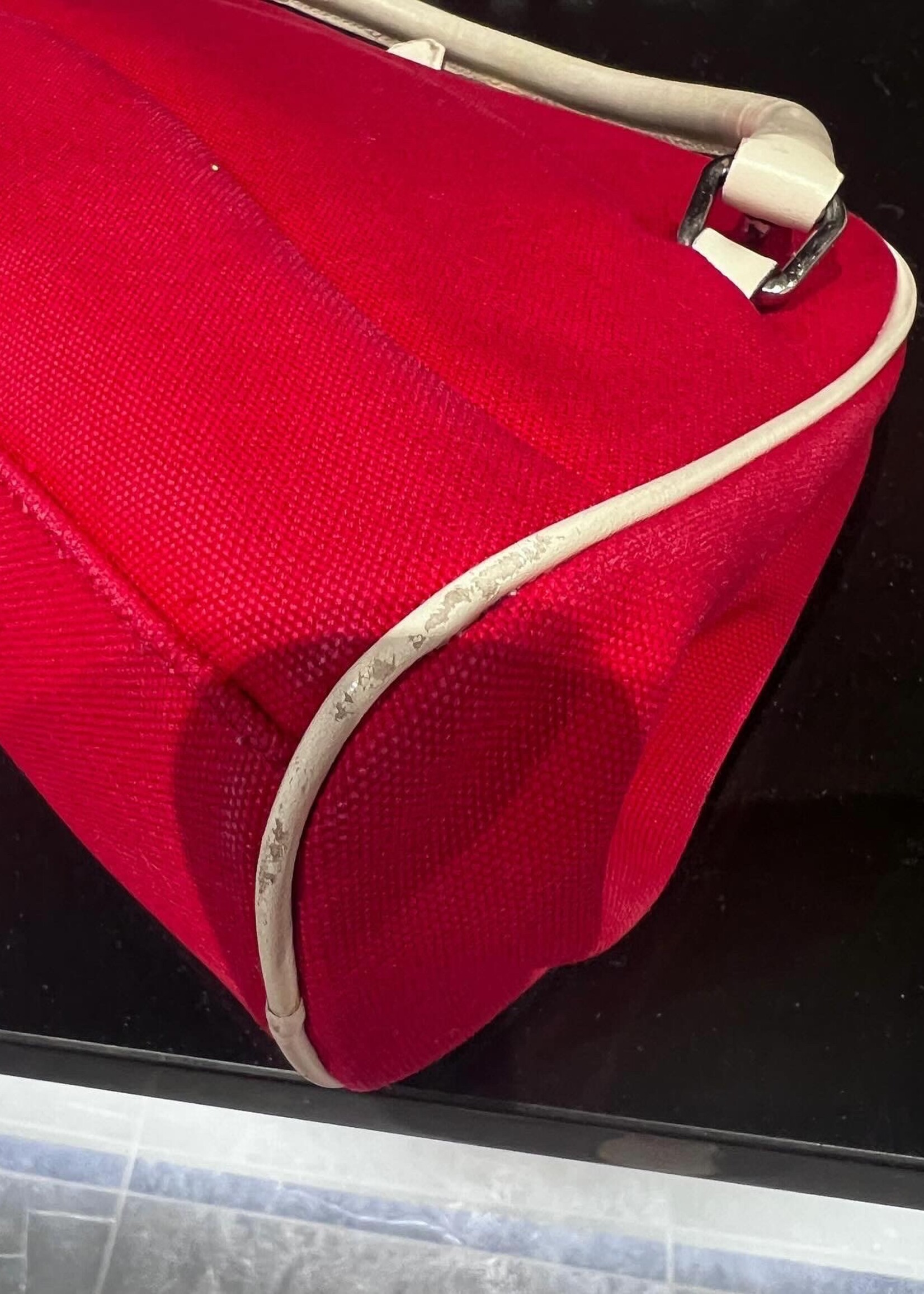 Prada SOLD- Prada Canapa Red Purse
