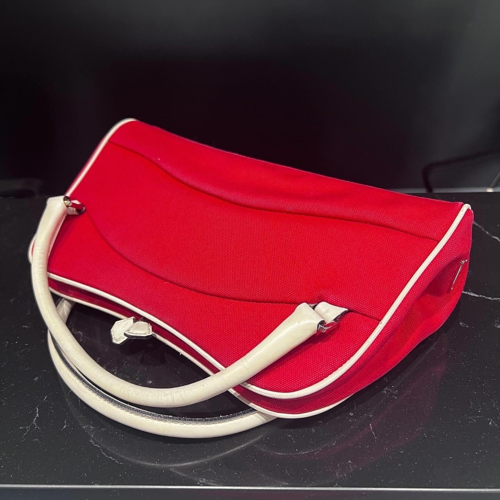 Prada Prada Canapa Red Purse