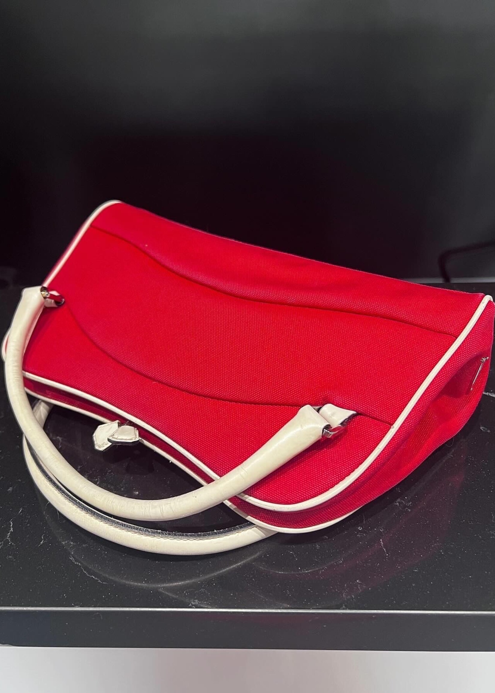 Prada SOLD- Prada Canapa Red Purse