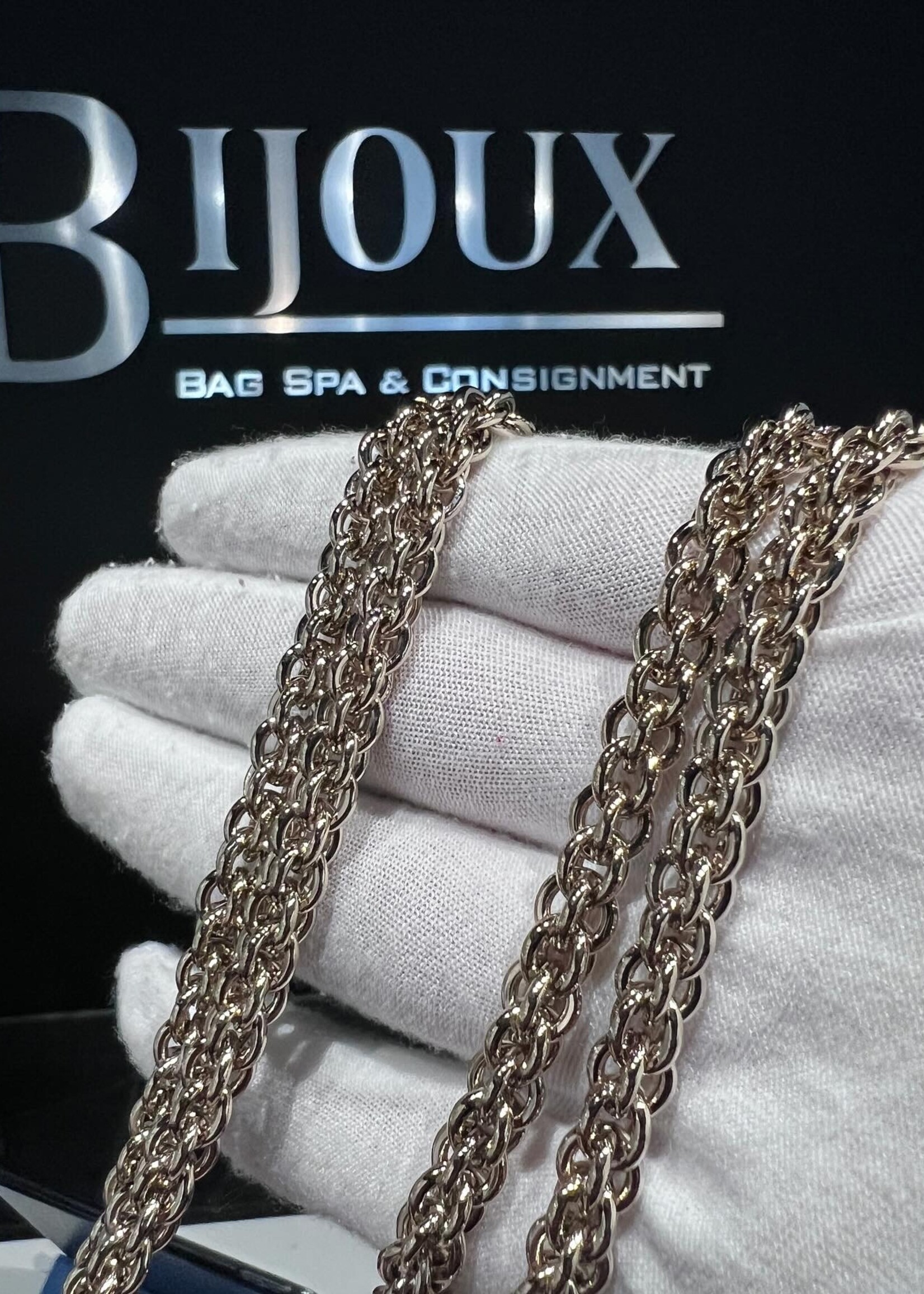 Valentino SOLD- Valentino Medium Glam Lock Nude