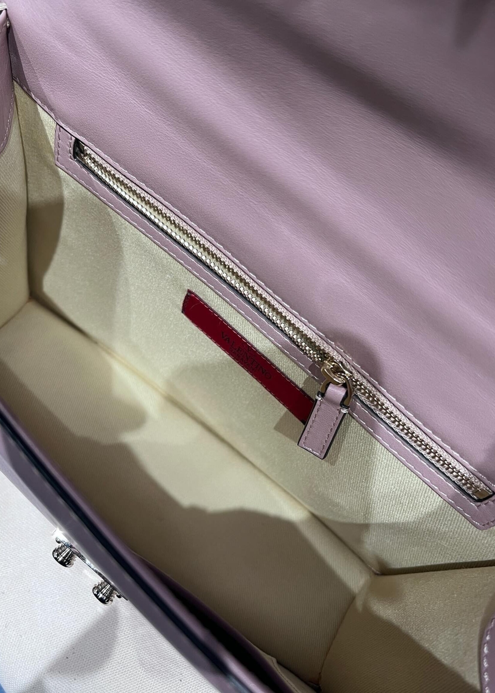 Valentino SOLD- Valentino Medium Glam Lock Nude