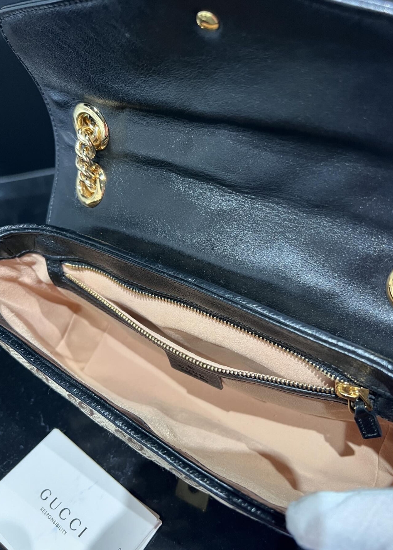 Gucci SOLD- Gucci Small Marmont Monogram Bag