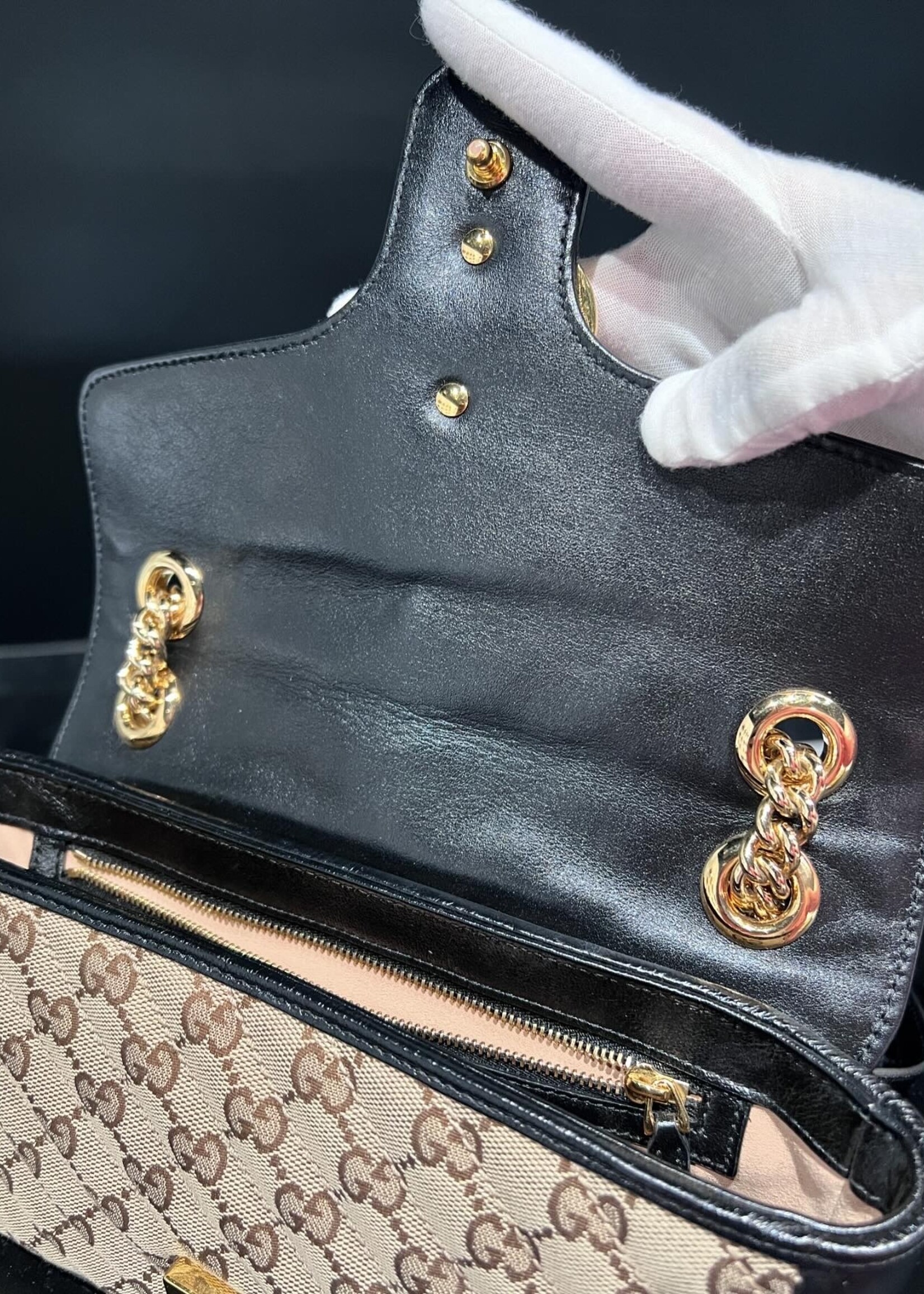 Gucci SOLD- Gucci Small Marmont Monogram Bag
