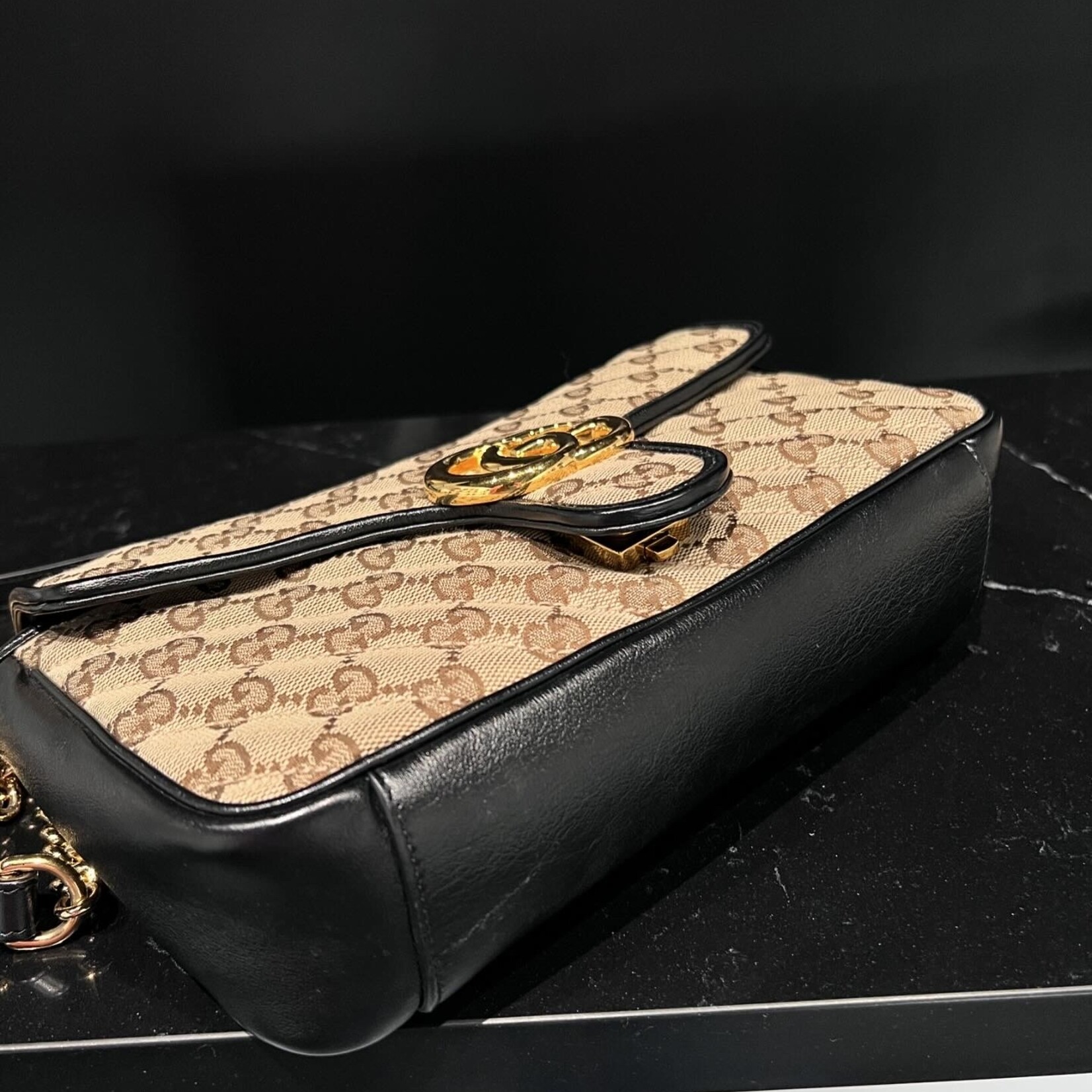 Gucci SOLD- Gucci Small Marmont Monogram Bag