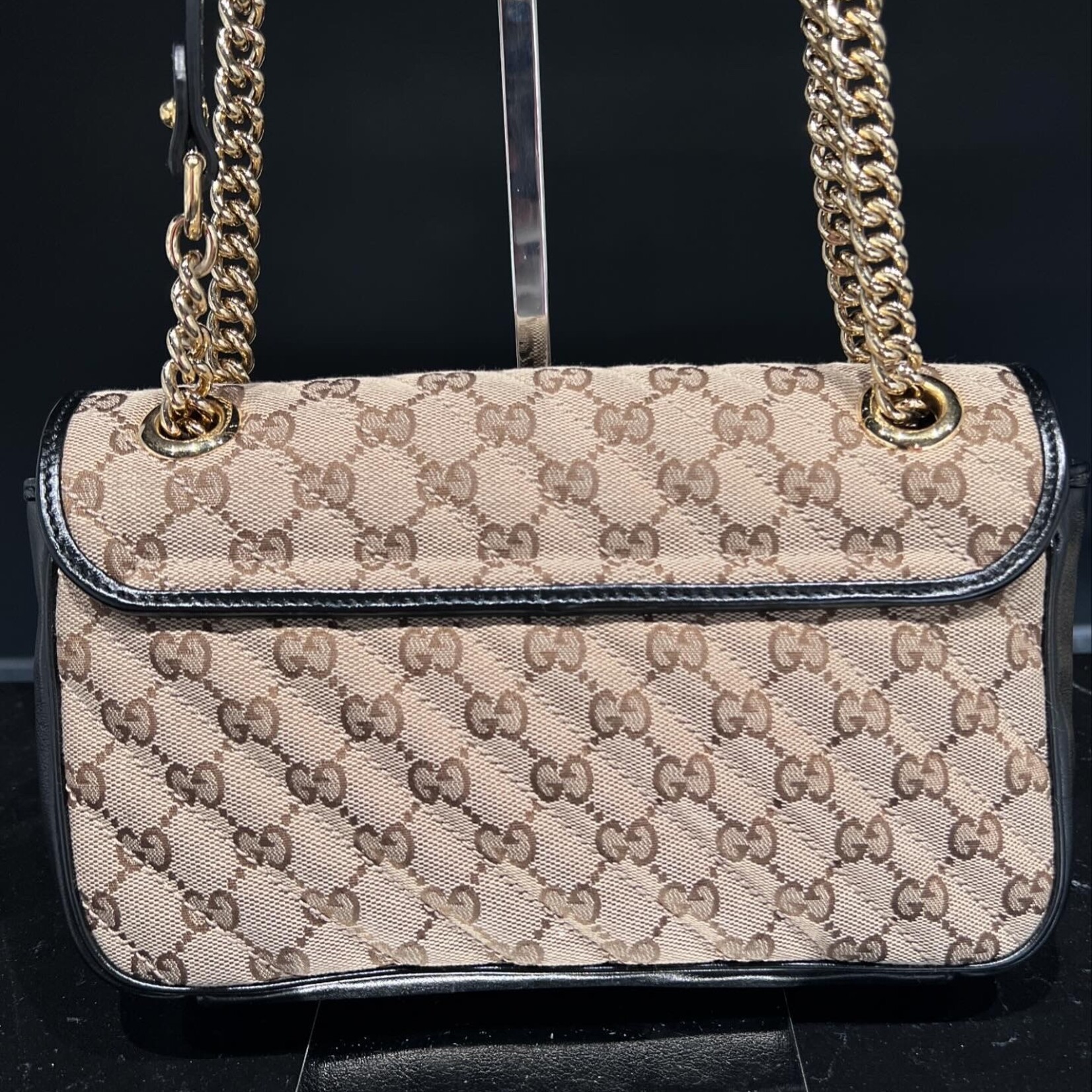 Gucci SOLD- Gucci Small Marmont Monogram Bag
