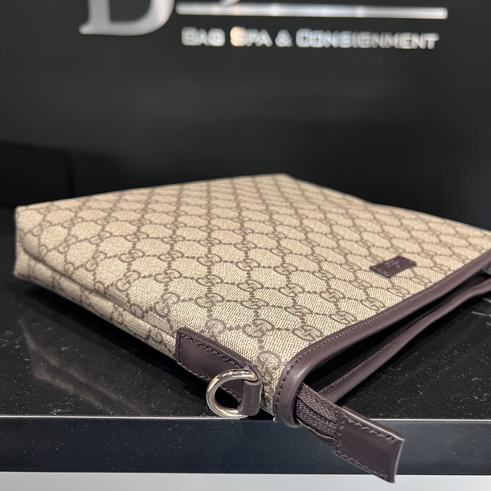 Gucci SOLD- Gucci HandBag Monogram Canvas