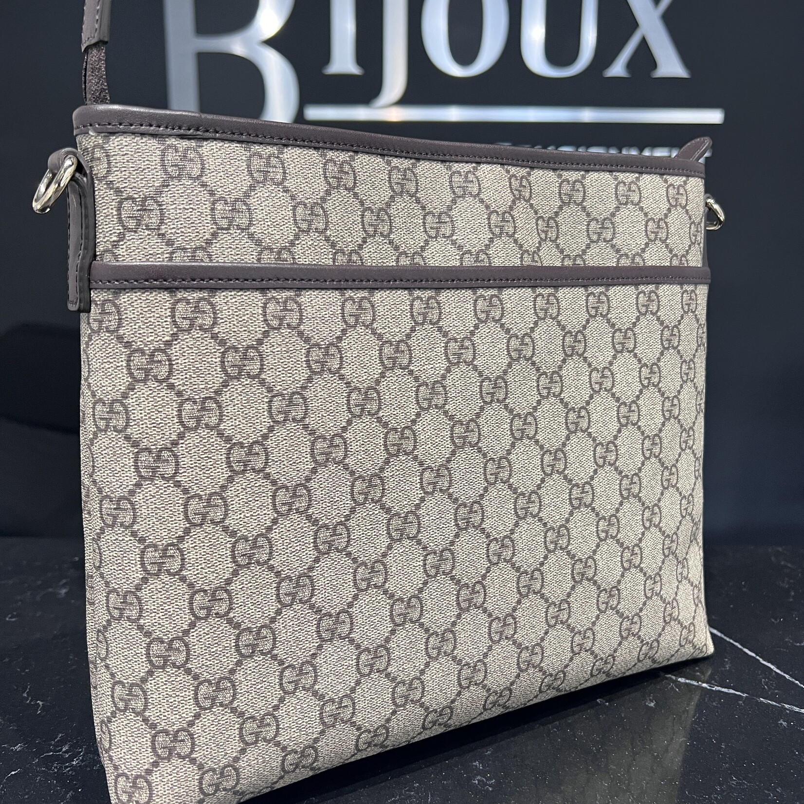 Gucci SOLD- Gucci HandBag Monogram Canvas