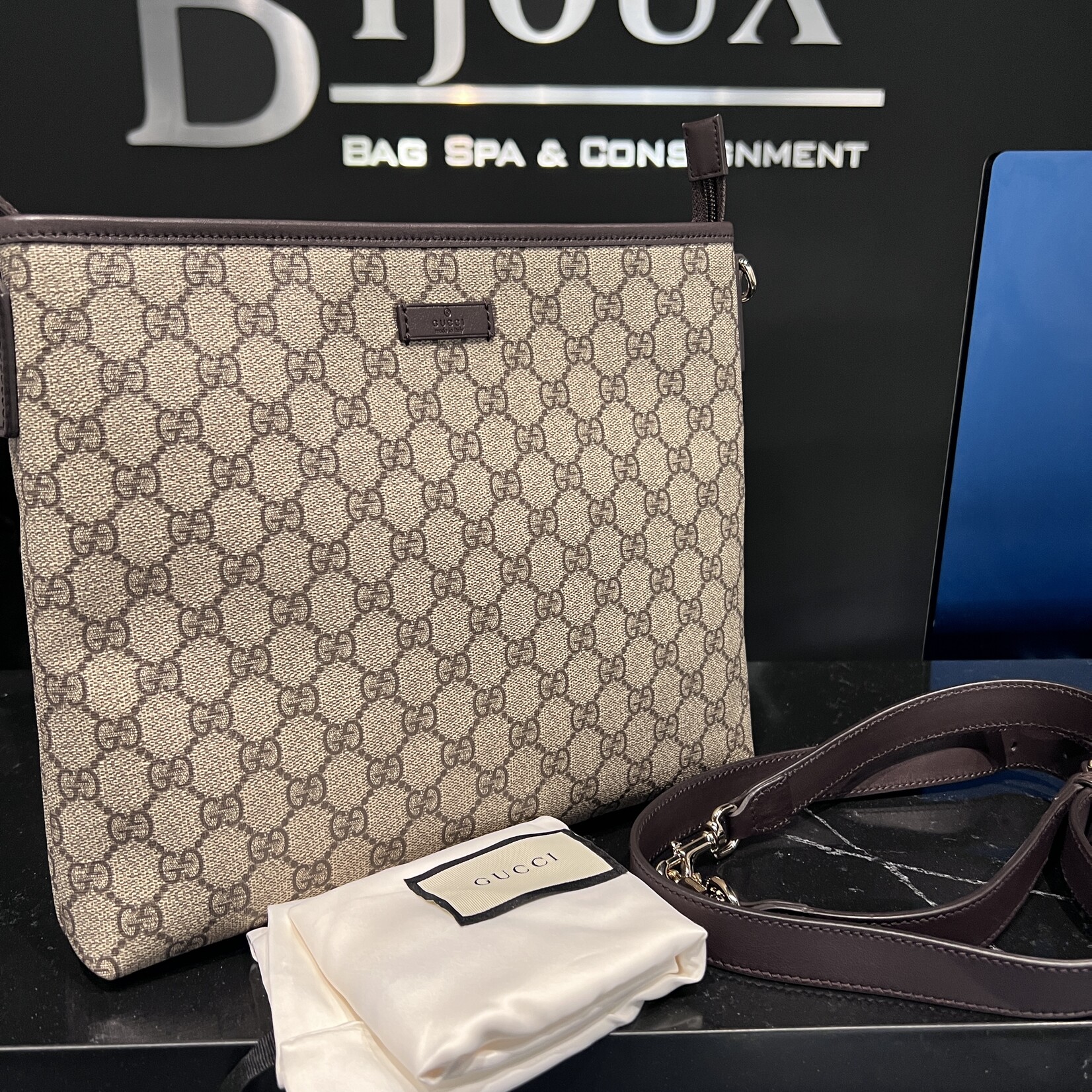 Gucci SOLD- Gucci HandBag Monogram Canvas