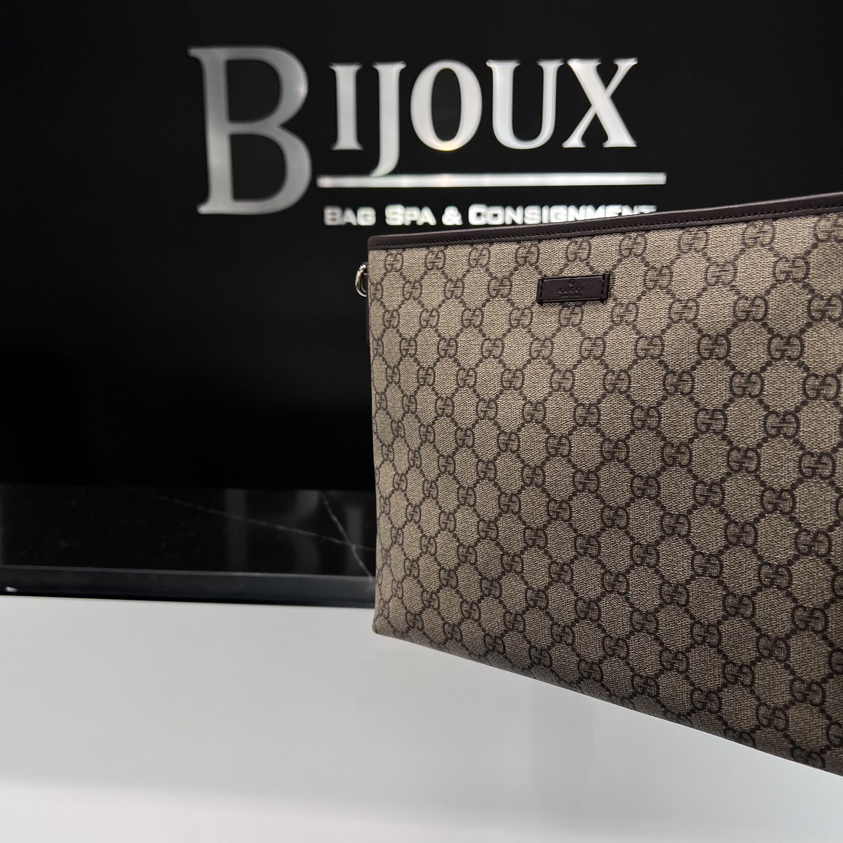 Gucci SOLD- Gucci HandBag Monogram Canvas