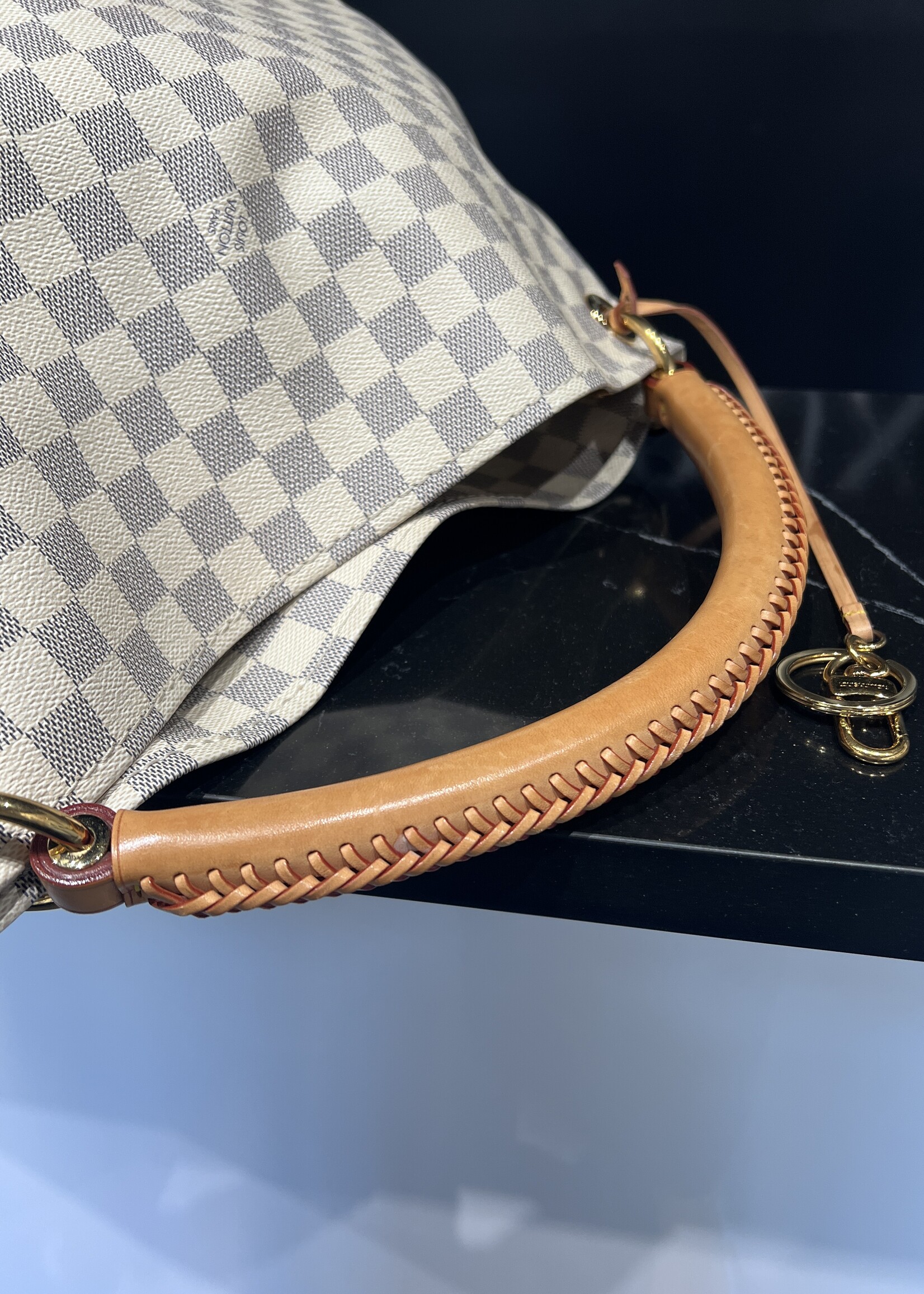 Louis Vuitton SOLD- Louis Vuitton Artsy MM- Damier Azur