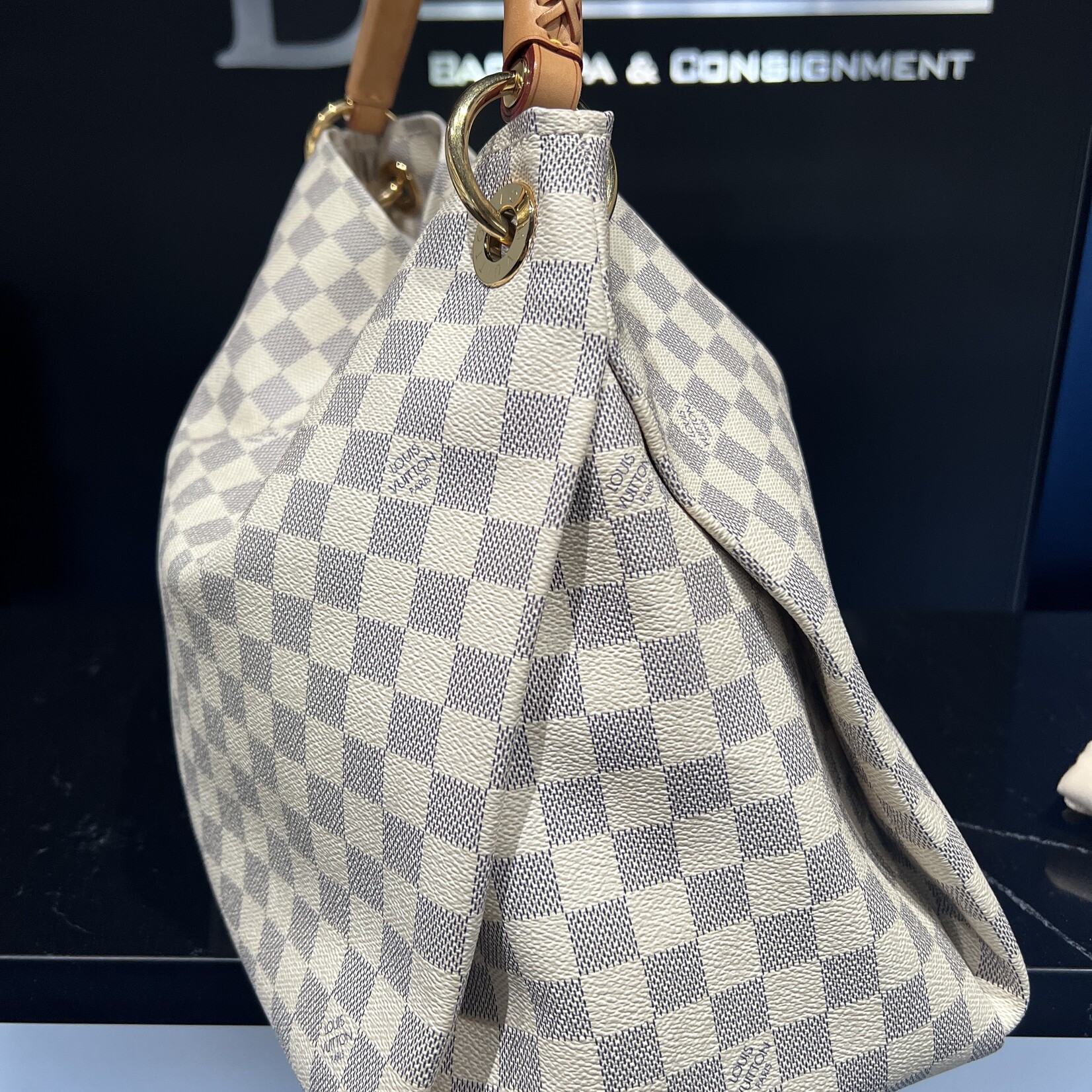 Louis Vuitton SOLD- Louis Vuitton Artsy MM- Damier Azur