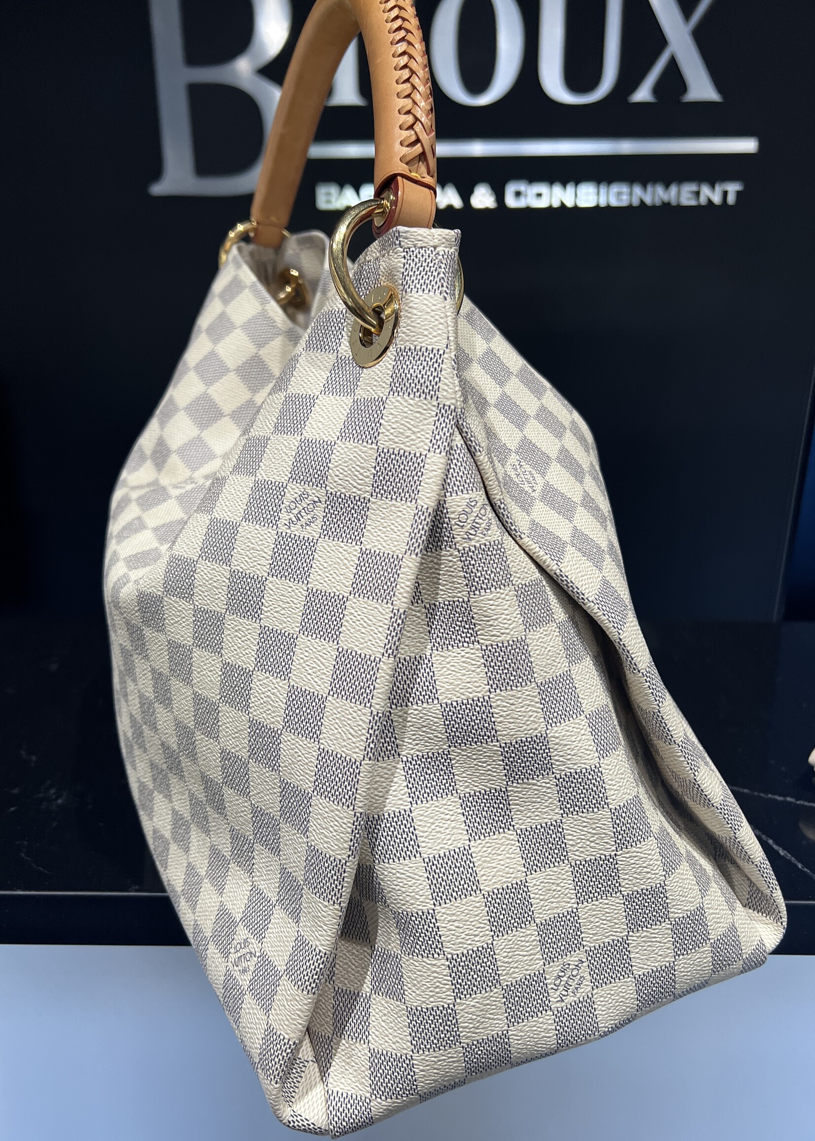 Louis Vuitton SOLD- Louis Vuitton Artsy MM- Damier Azur