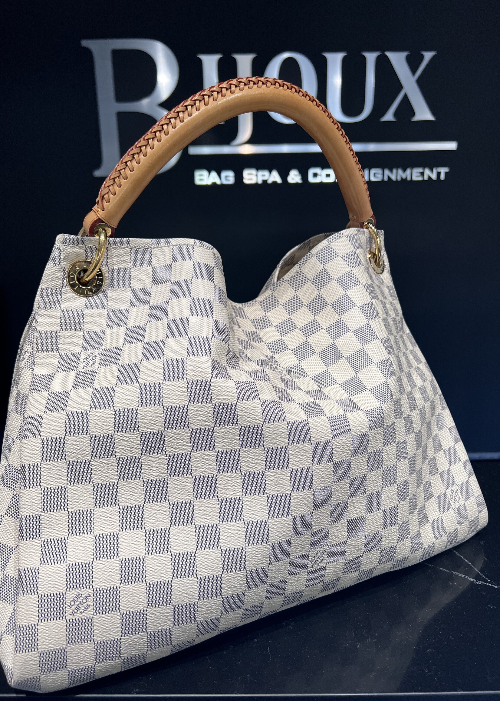 Louis Vuitton SOLD- Louis Vuitton Artsy MM- Damier Azur