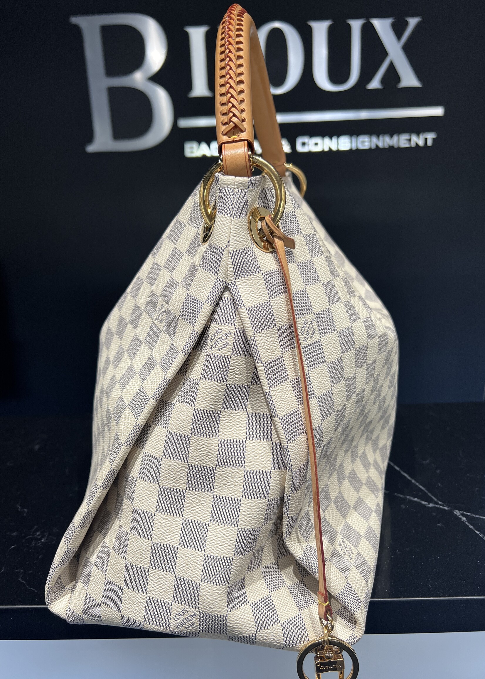 Louis Vuitton SOLD- Louis Vuitton Artsy MM- Damier Azur