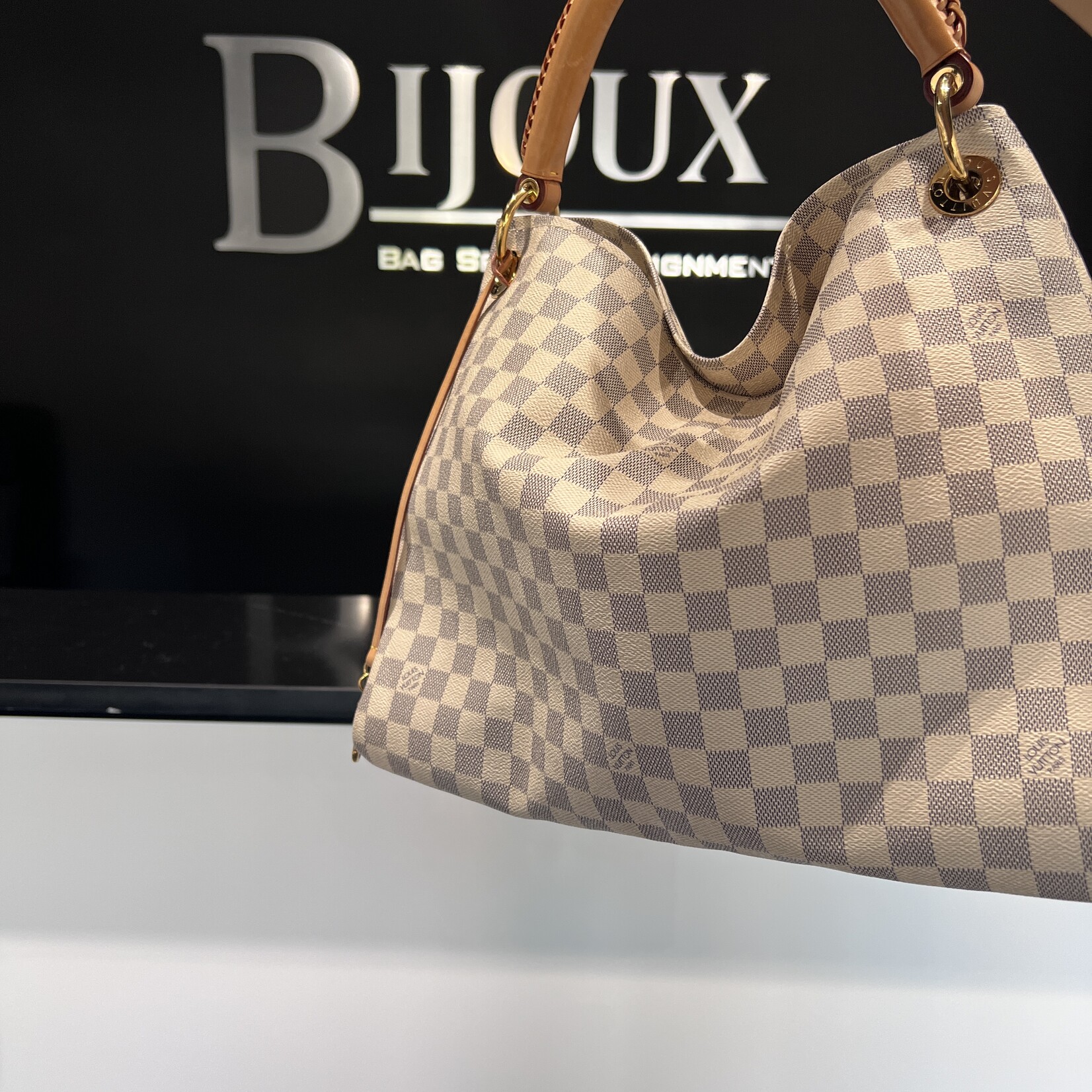 Louis Vuitton SOLD- Louis Vuitton Artsy MM- Damier Azur