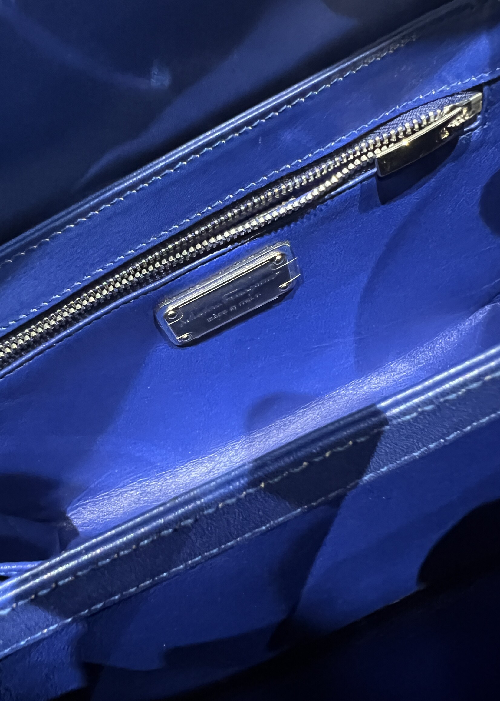 Salvatore Ferragamo SOLD- Salvatore Ferragamo Mini Bag Blue